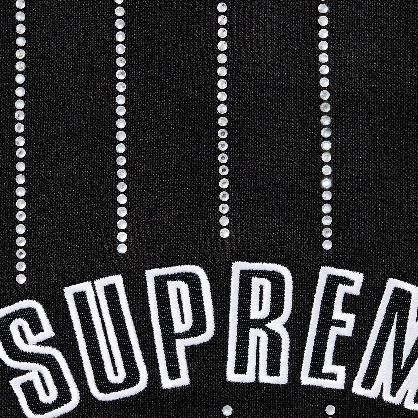 Rhinestone Stripe Basketball Short