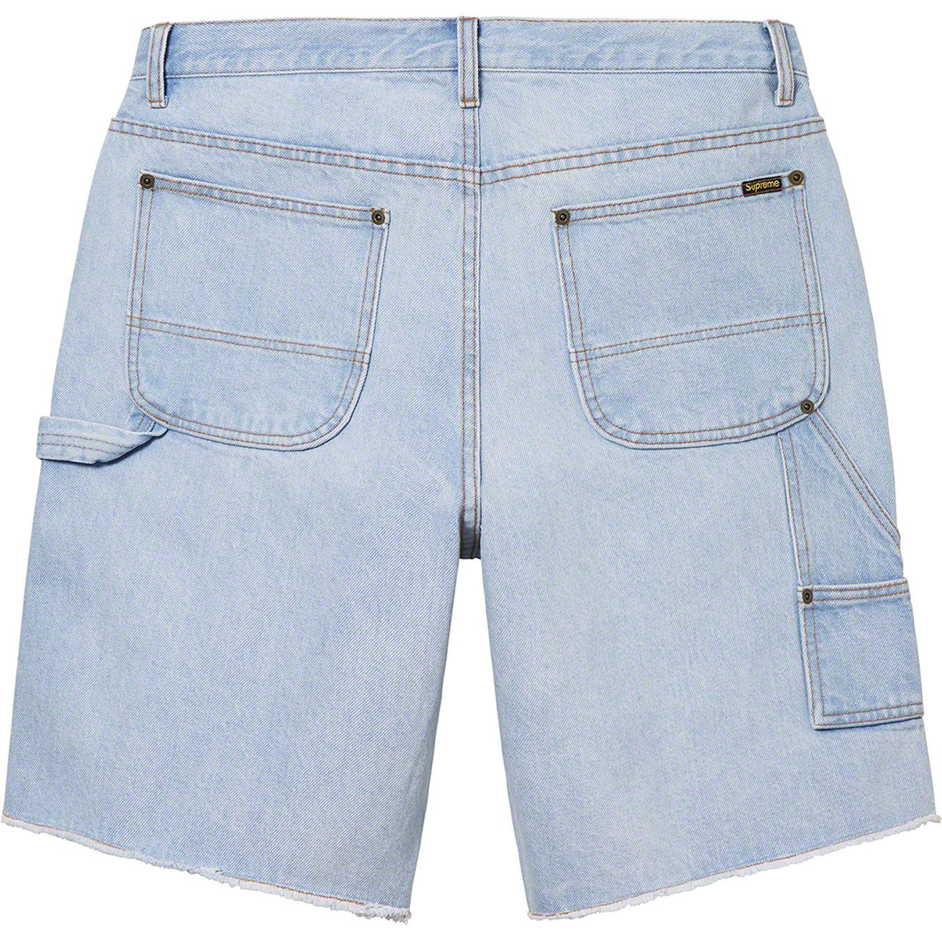 Cutoff Double Knee Denim Painter Short