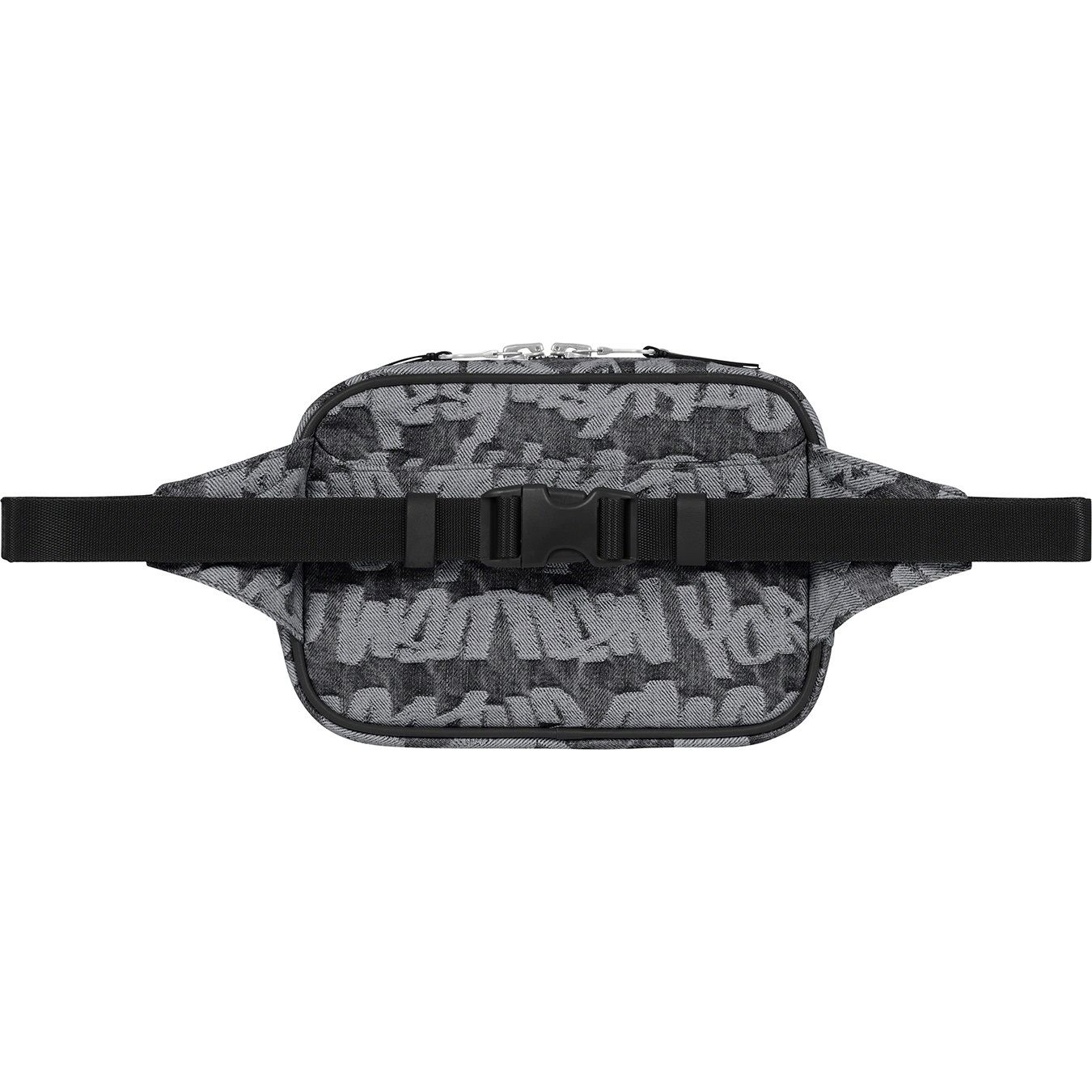 Fat Tip Jacquard Denim Waist Bag