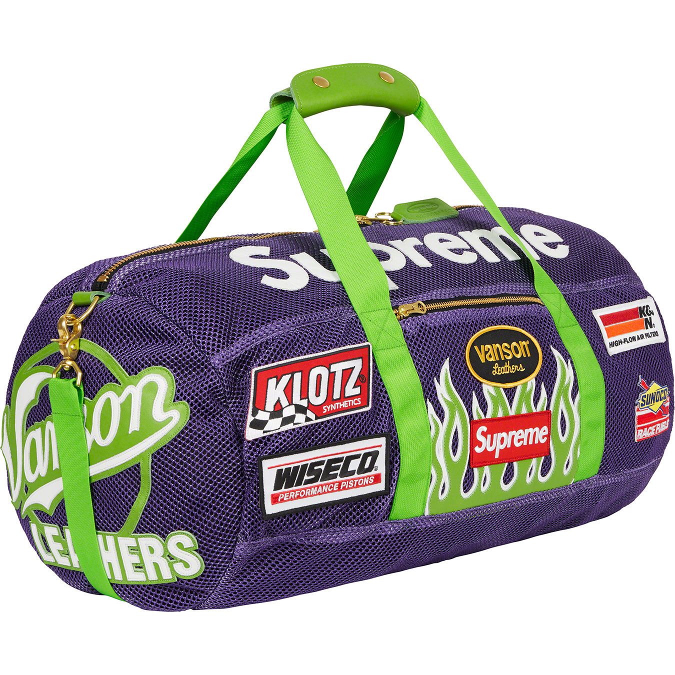 Supreme®/Vanson Leathers® Cordura® Mesh Duffle Bag