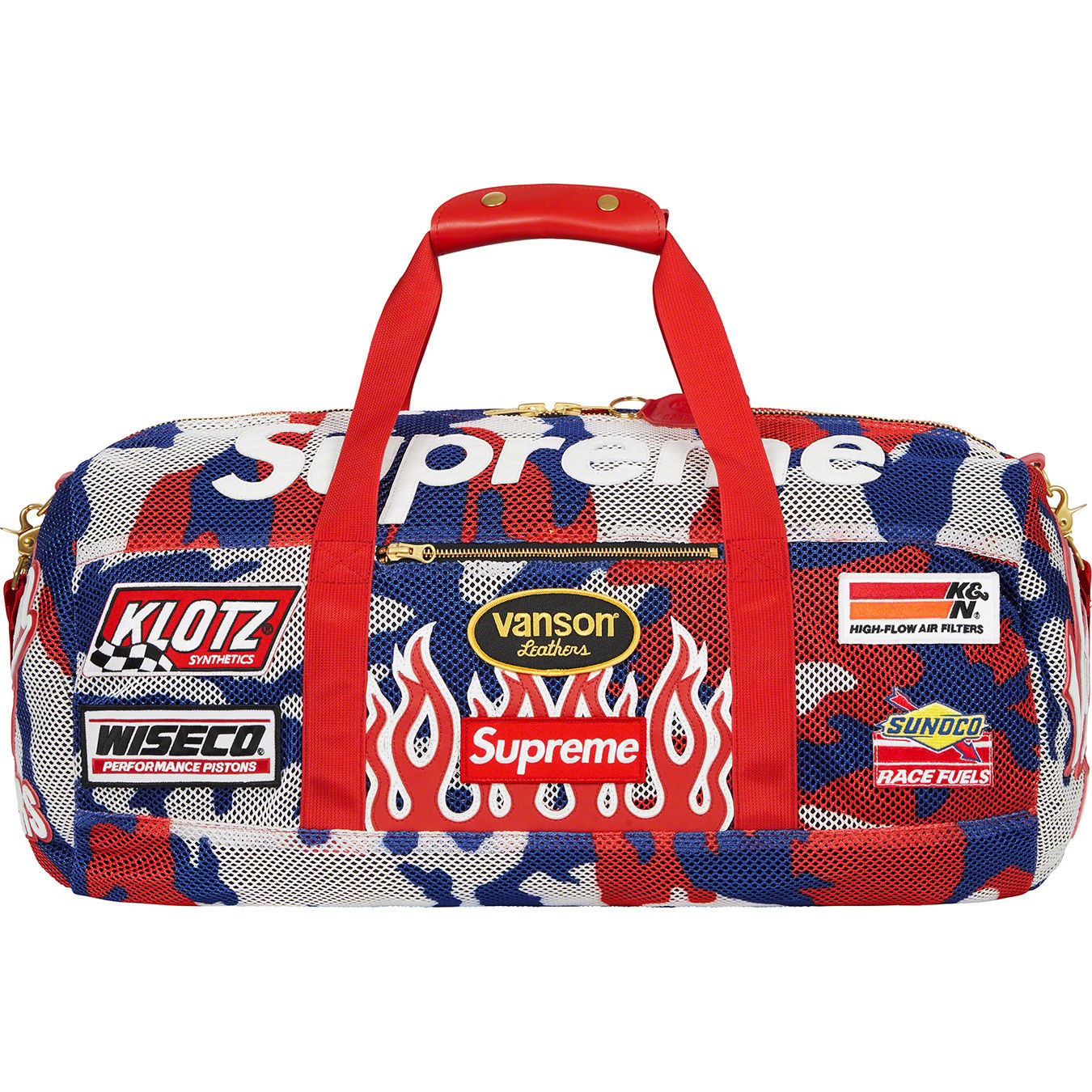 Supreme®/Vanson Leathers® Cordura® Mesh Duffle Bag