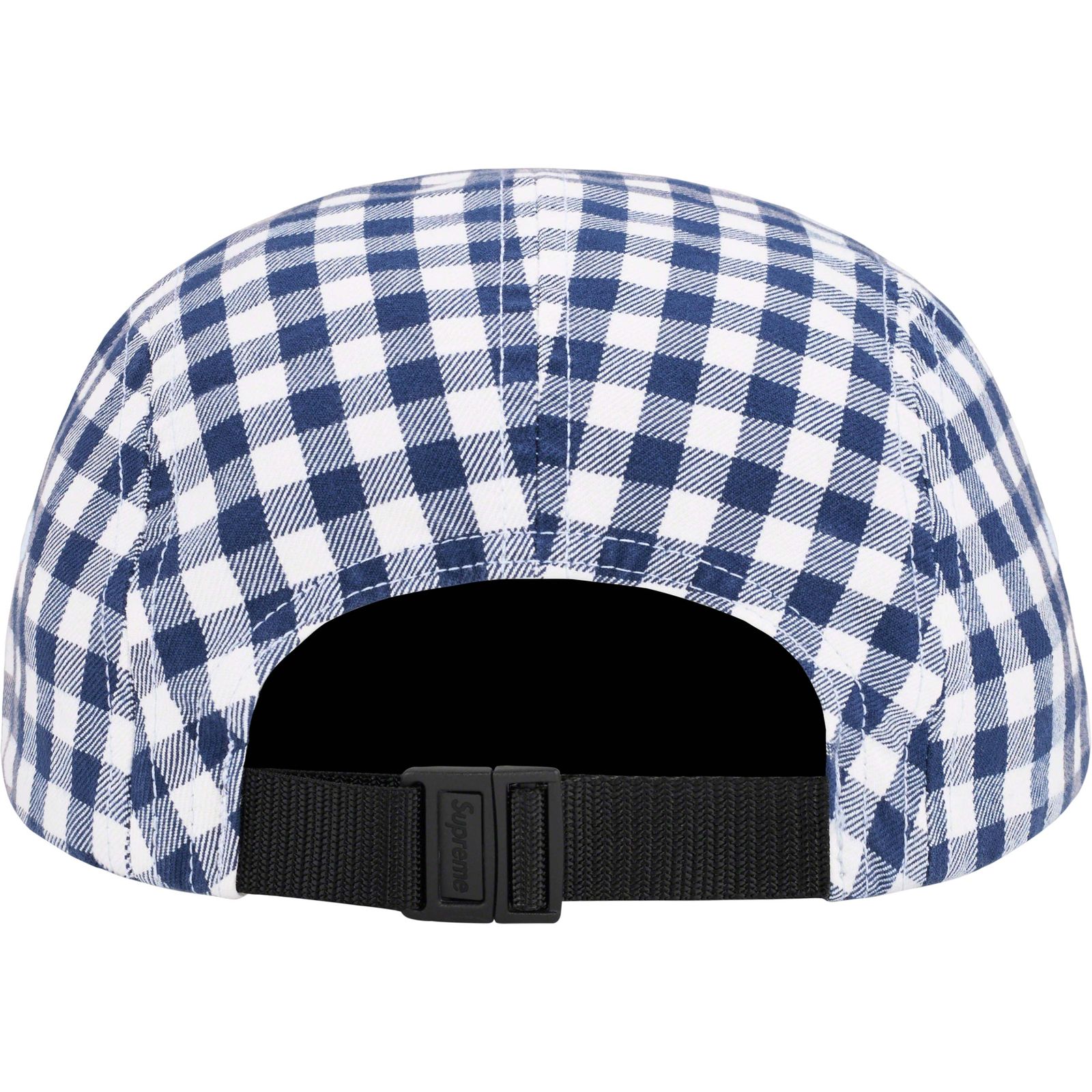 Gingham Camp Cap