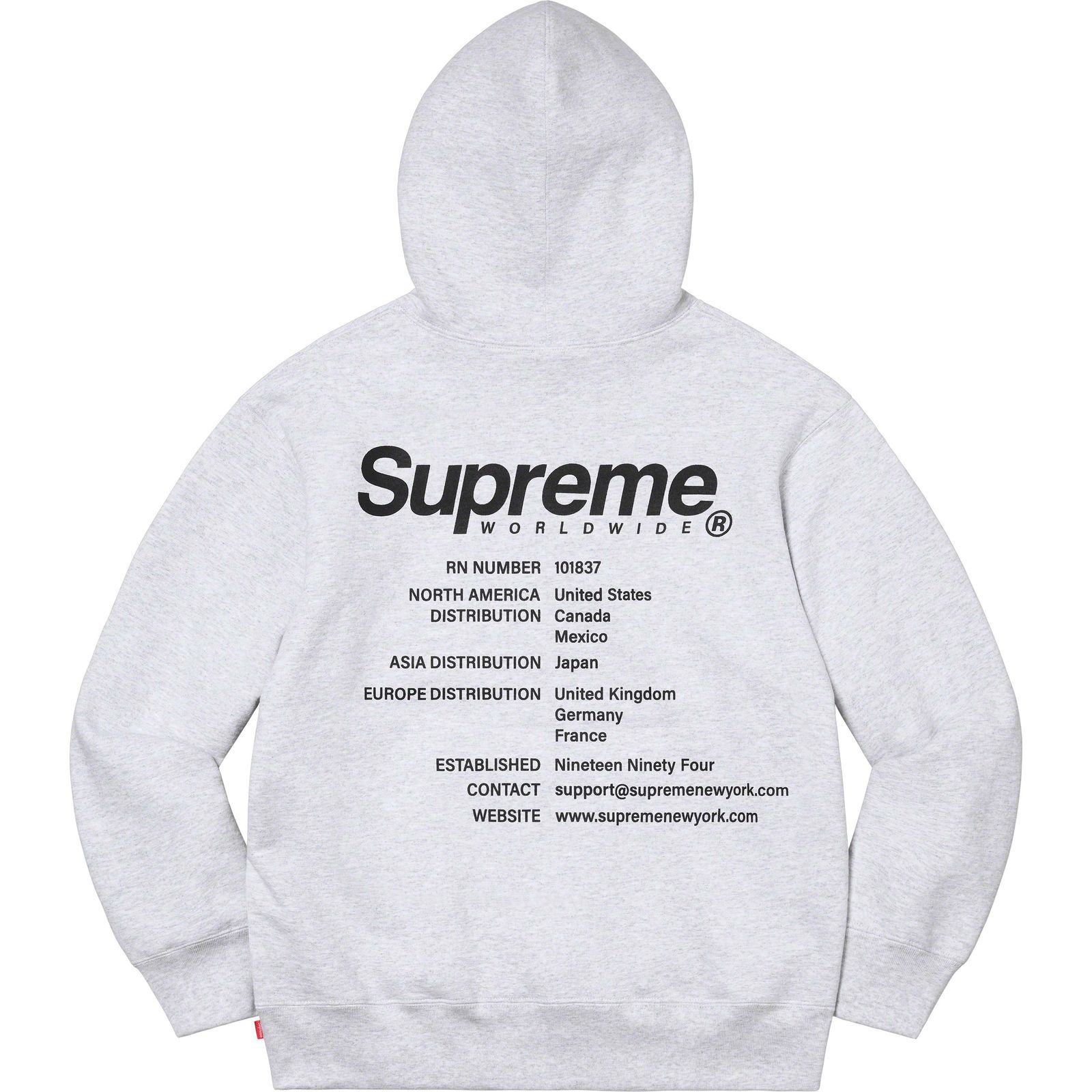 Worldwide Hooded Sweatshirt