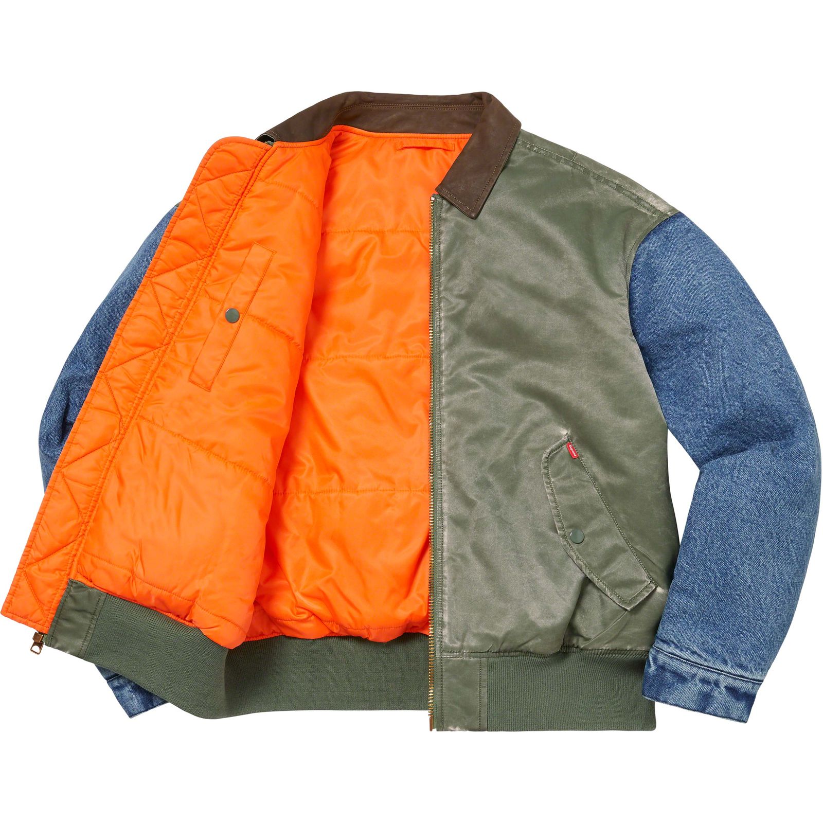 Denim Sleeve MA-1