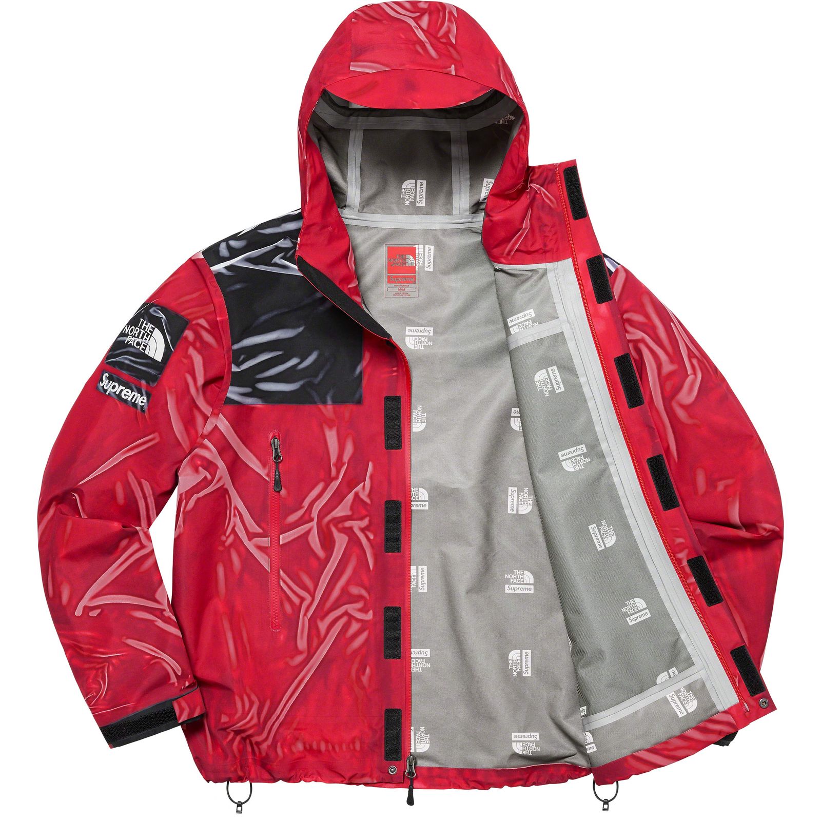 Supreme®/The North Face® Trompe L’oeil Printed Taped Seam Shell Jacket
