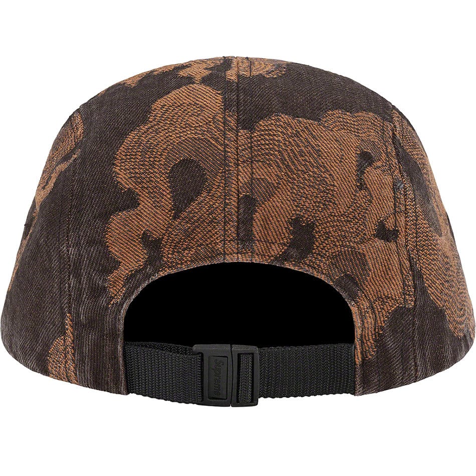 Flames Jacquard Denim Camp Cap