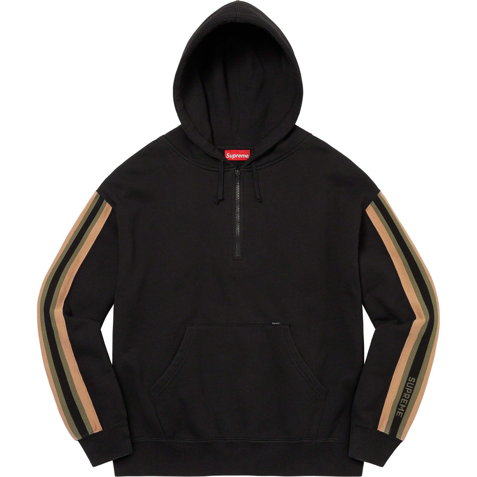 Half Zip Hooded Sweatshirt