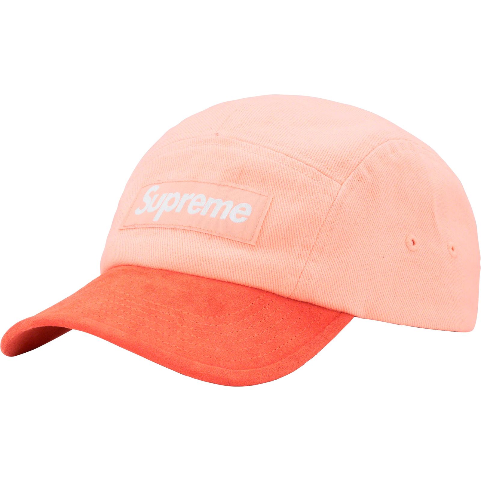 Suede Visor Camp Cap
