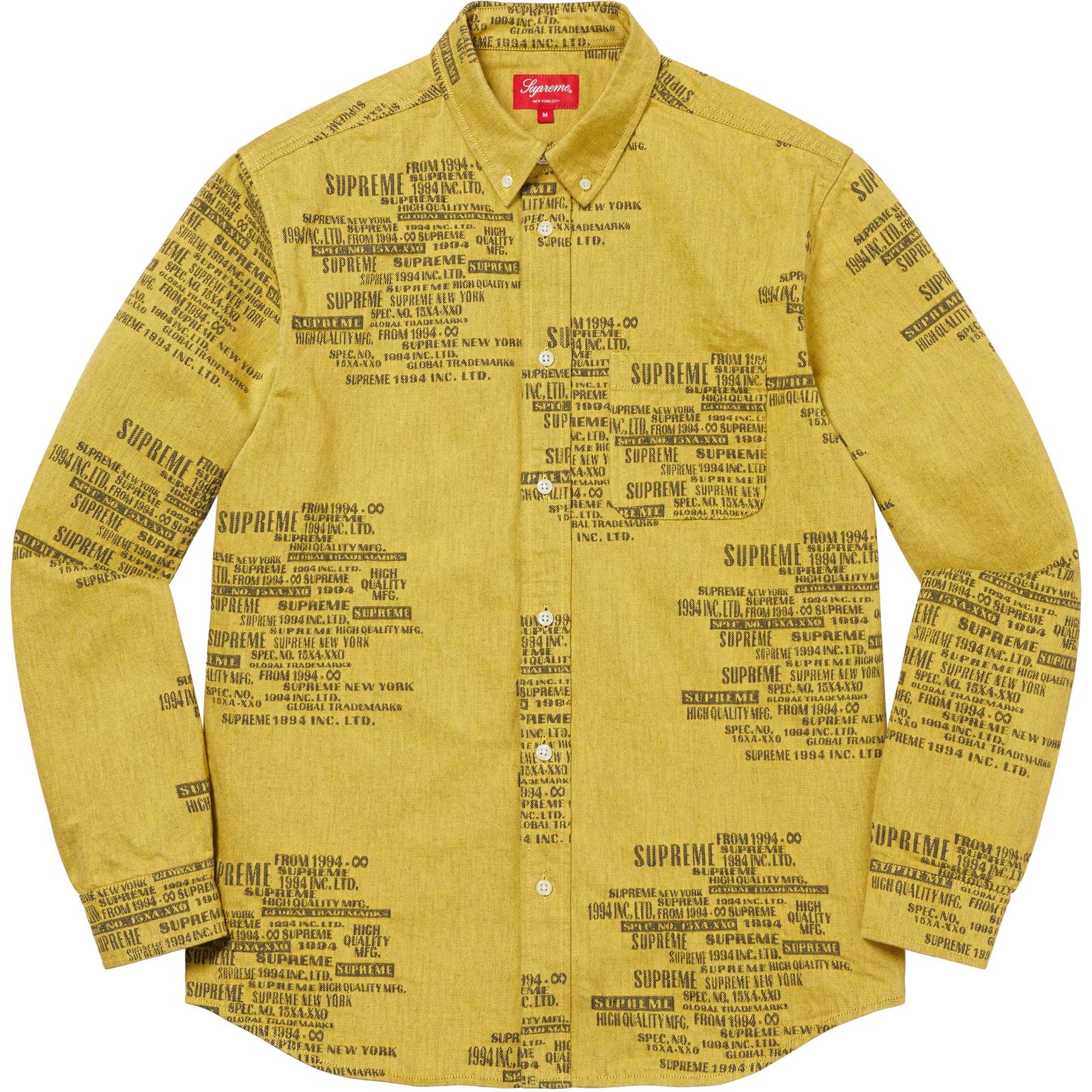 Trademark Jacquard Denim Shirt
