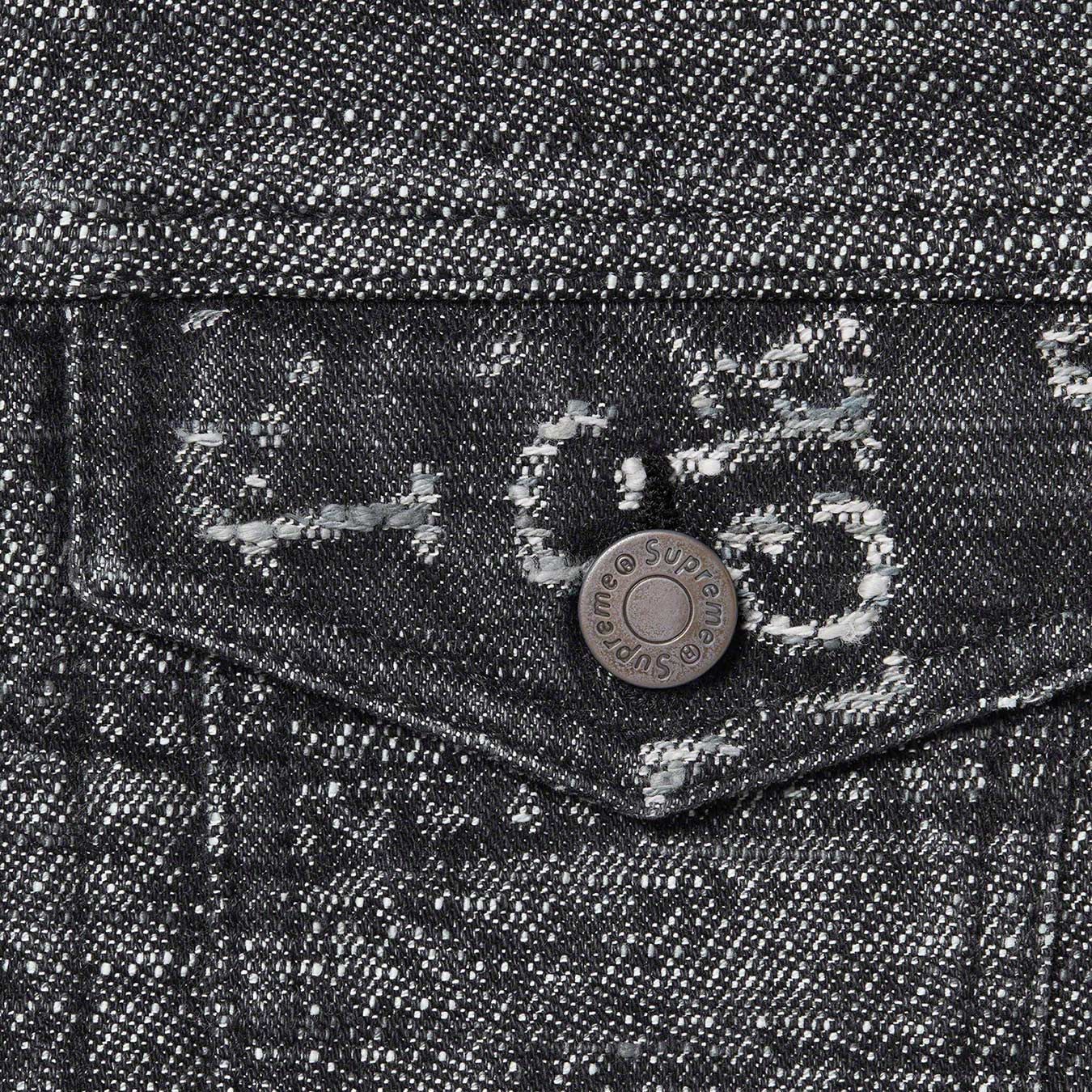 Archive Denim Jacquard Trucker Jacket