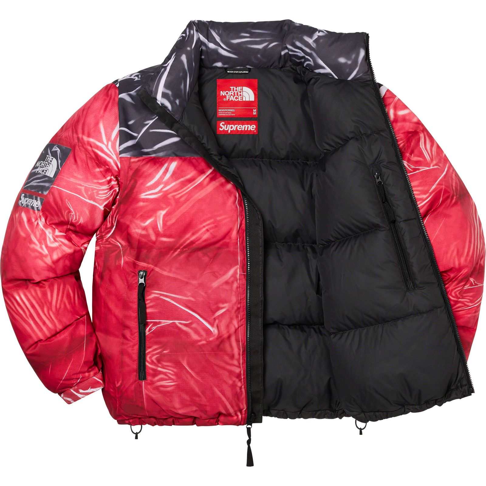 Supreme®/The North Face® Trompe L’oeil Printed Nuptse Jacket