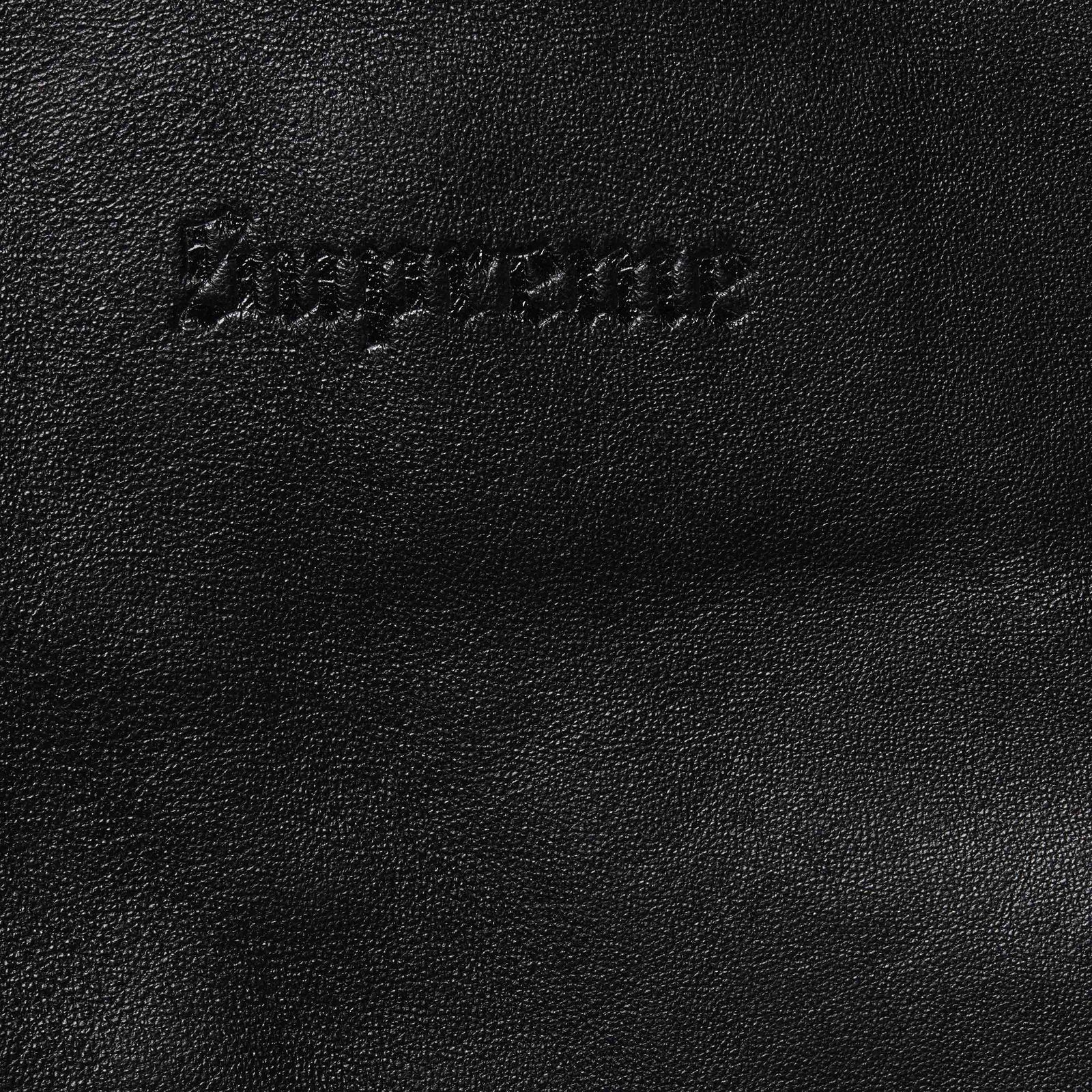 Supreme®/Schott® Hooded Leather Bomber Jacket