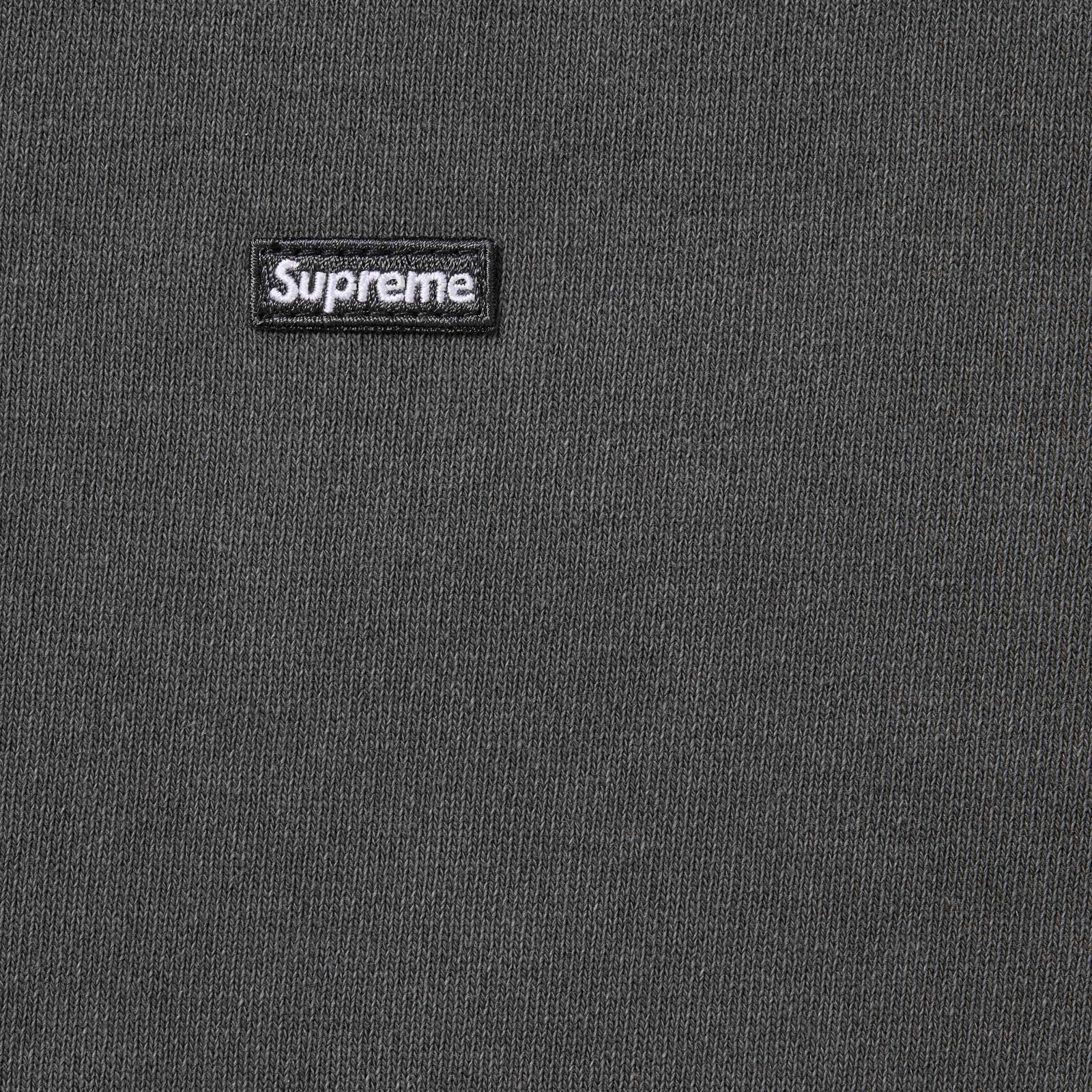 Overdyed Small Box Zip Up Hooded Sweatshirt