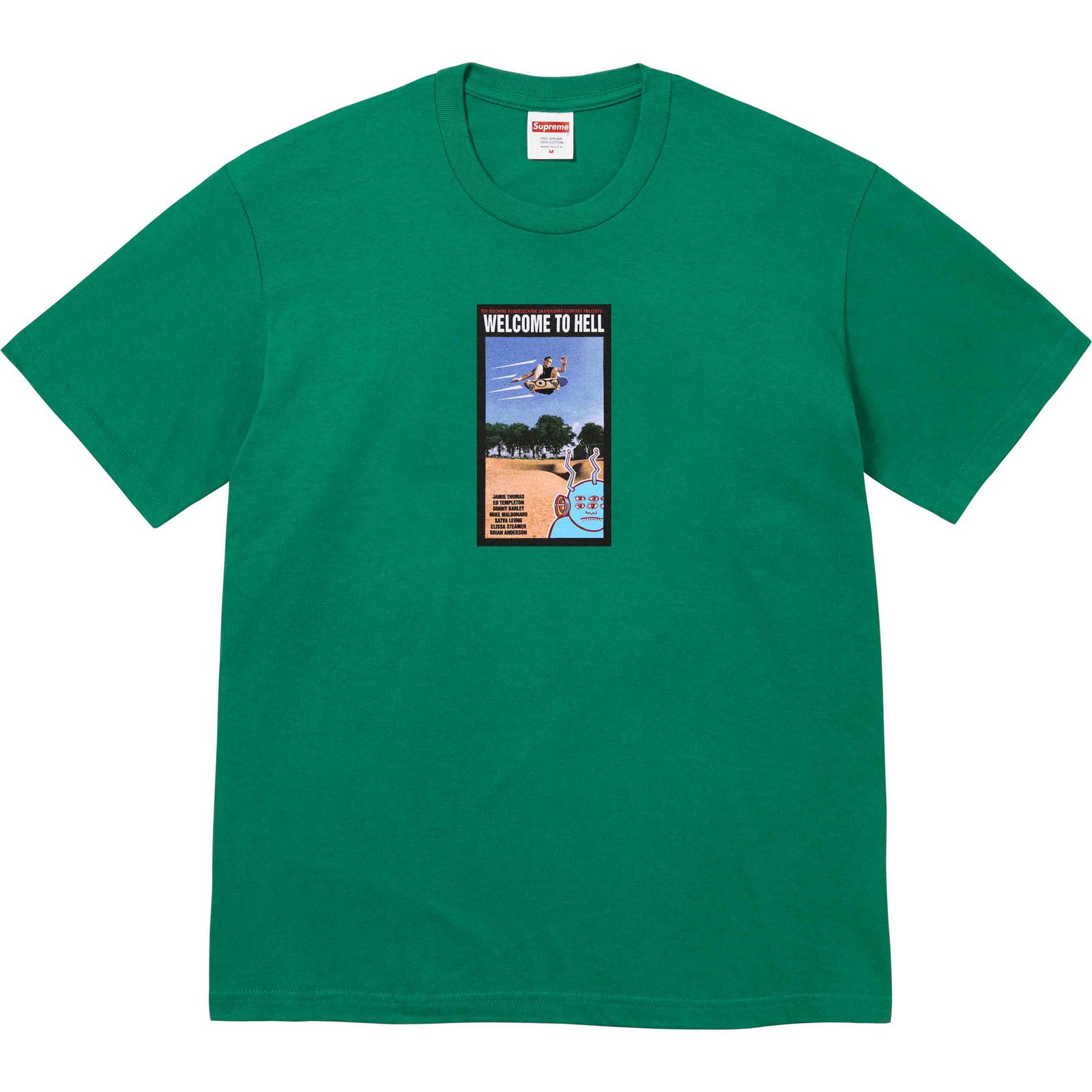 Supreme/Toy Machine Welcome To Hell Tee