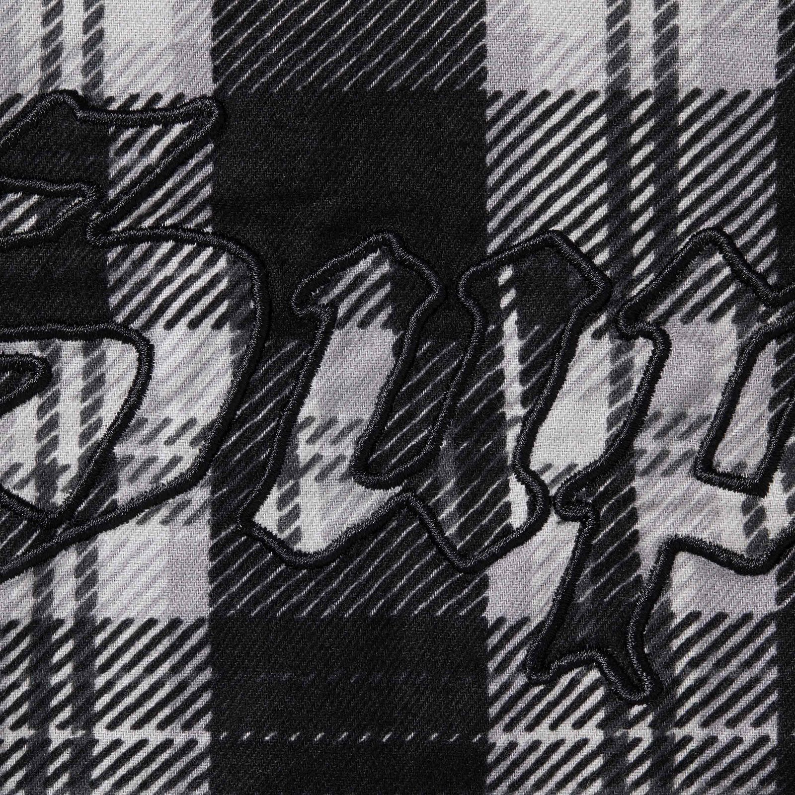 Printed Hooded Flannel Shirt