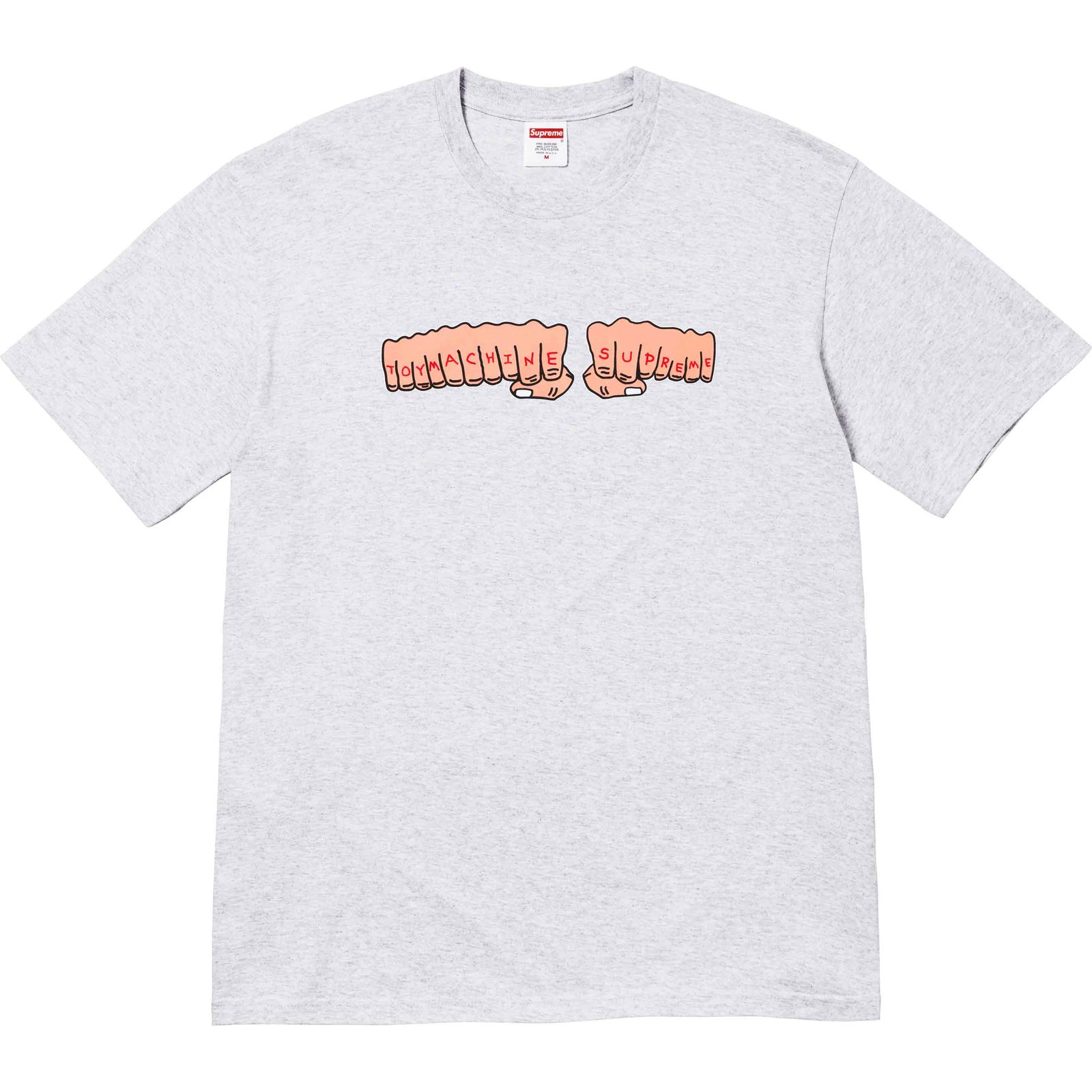 Supreme/Toy Machine Fist Tee