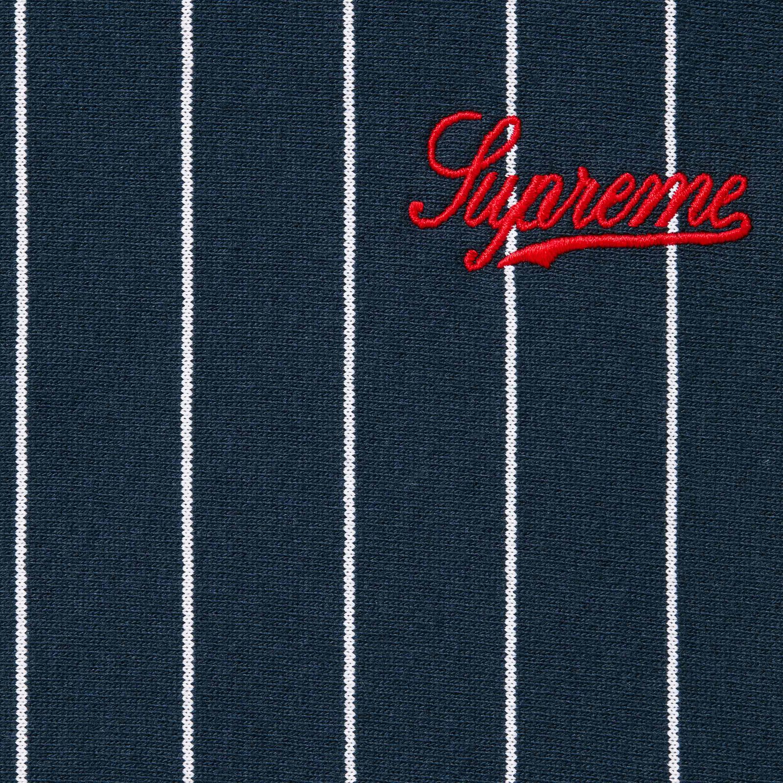Pinstripe Crewneck