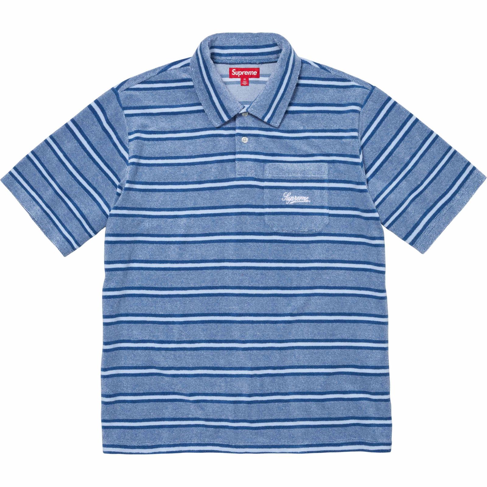 Stripe Terry S/S Polo