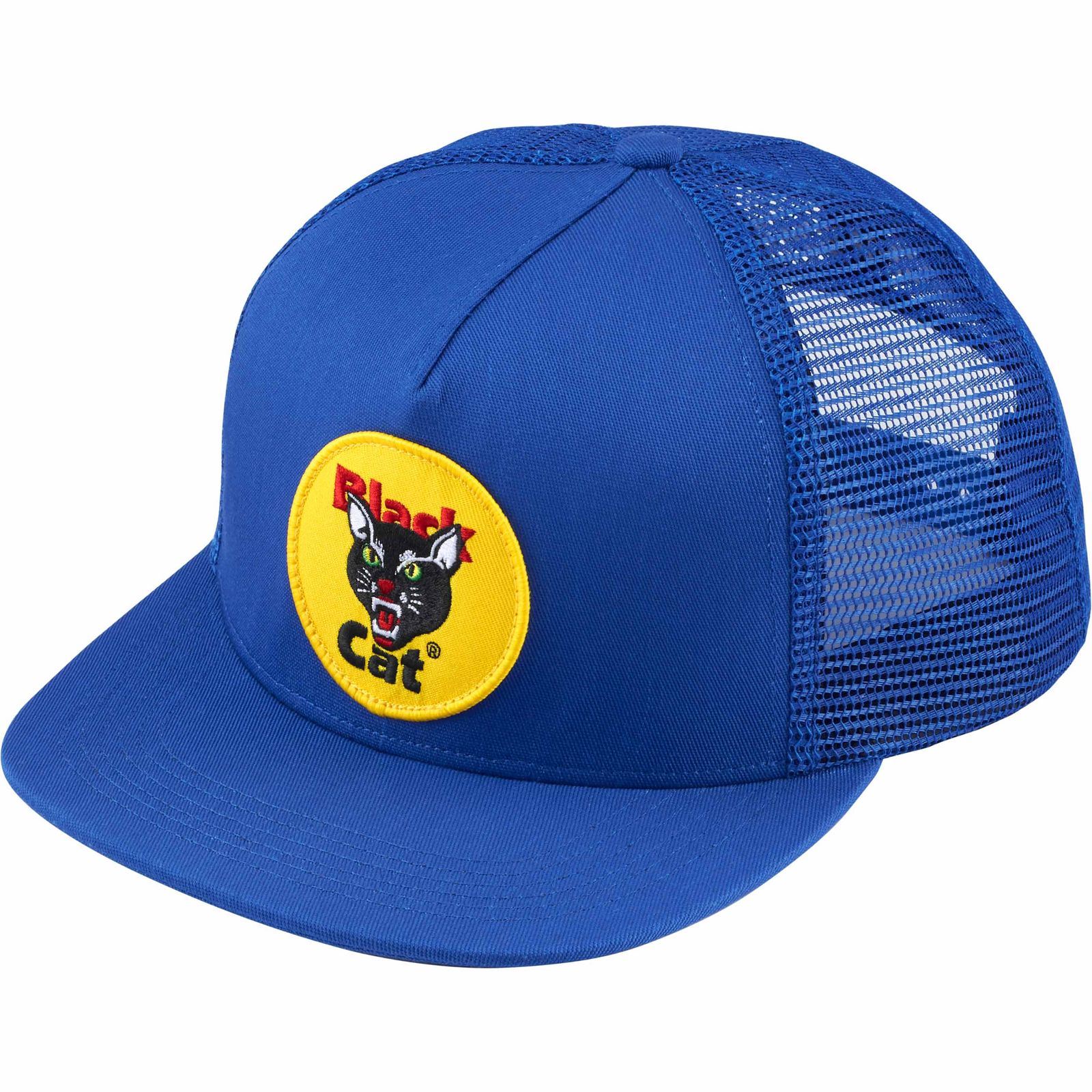 Black Cat Mesh Back 5-Panel