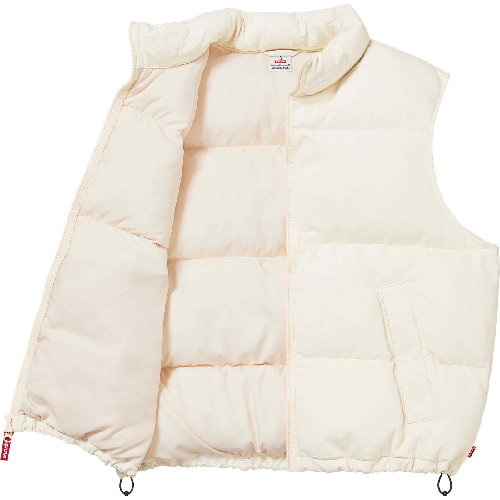 Supreme®/Nike® Denim Puffer Vest
