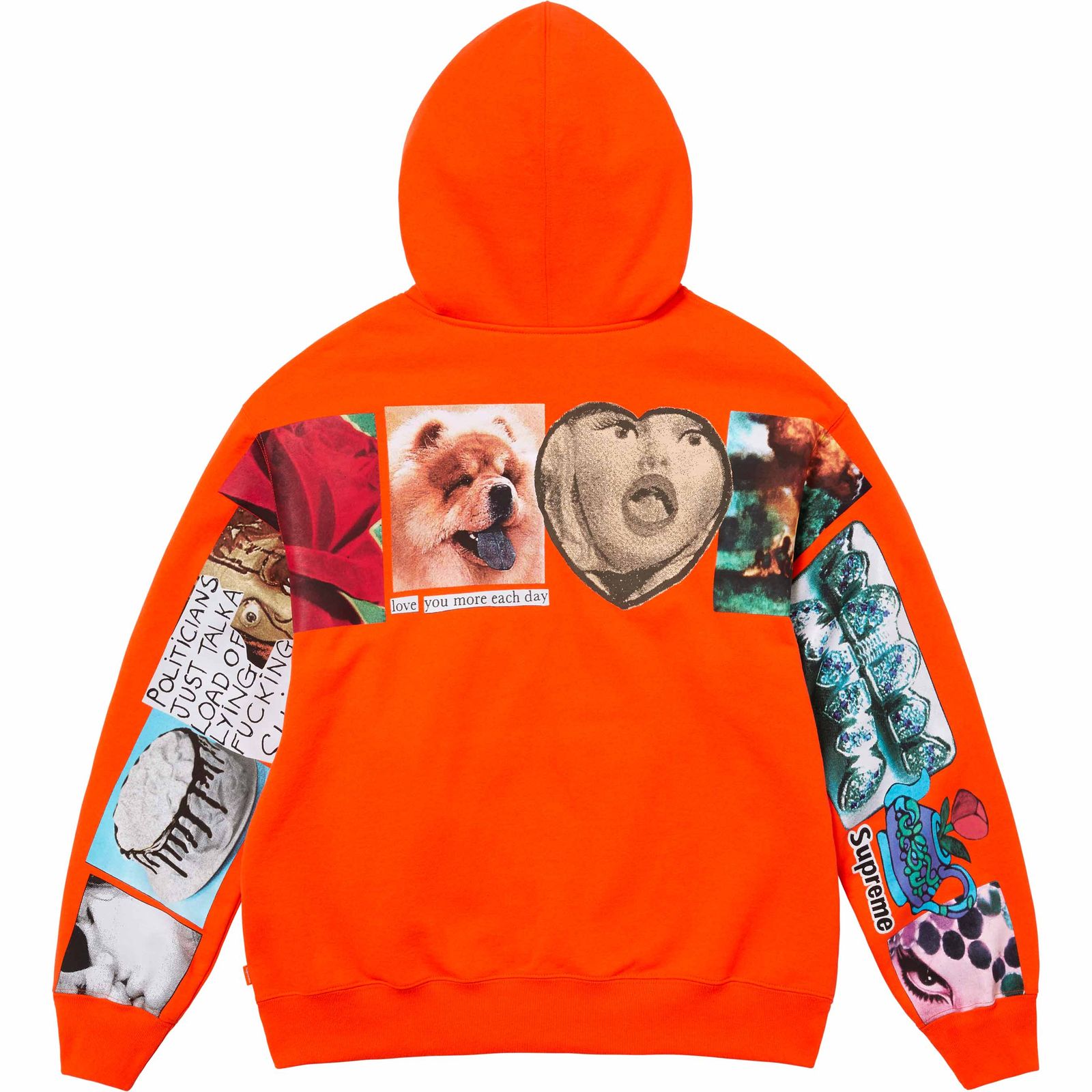 Spread Zip Up Hooded Sweatshirt