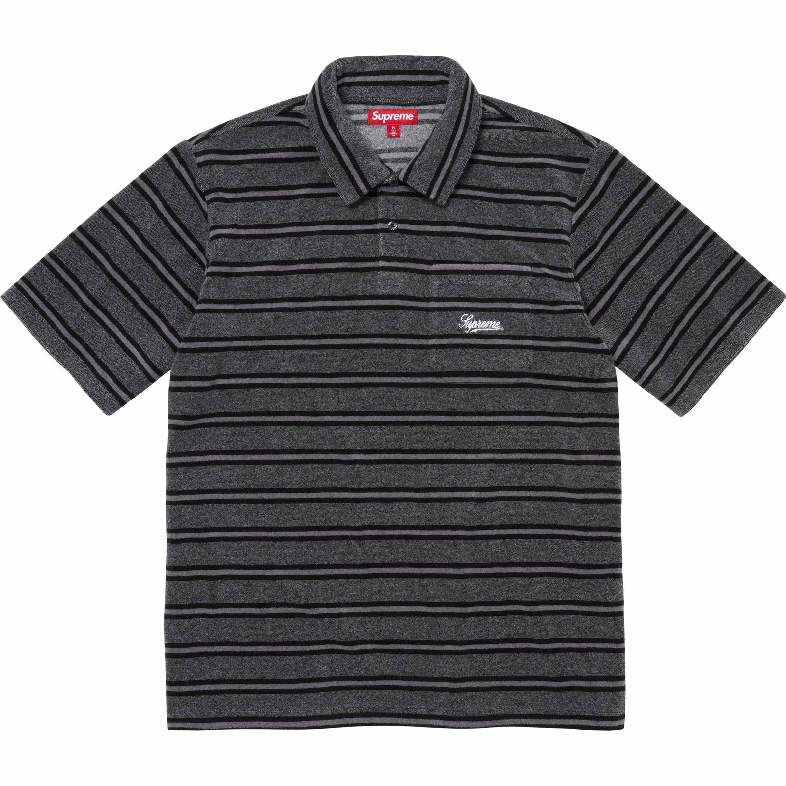 Stripe Terry S/S Polo