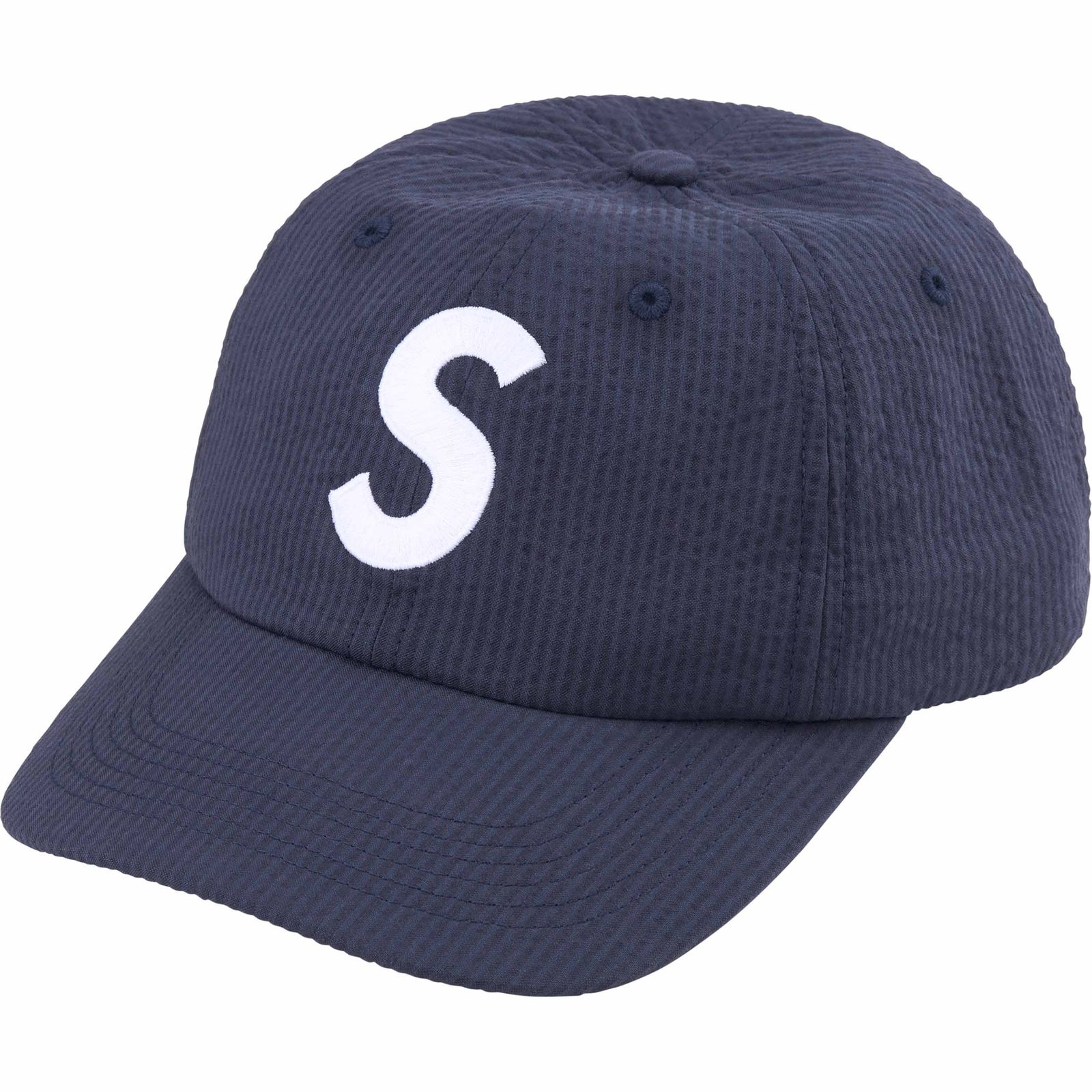 Seersucker S Logo 6-Panel