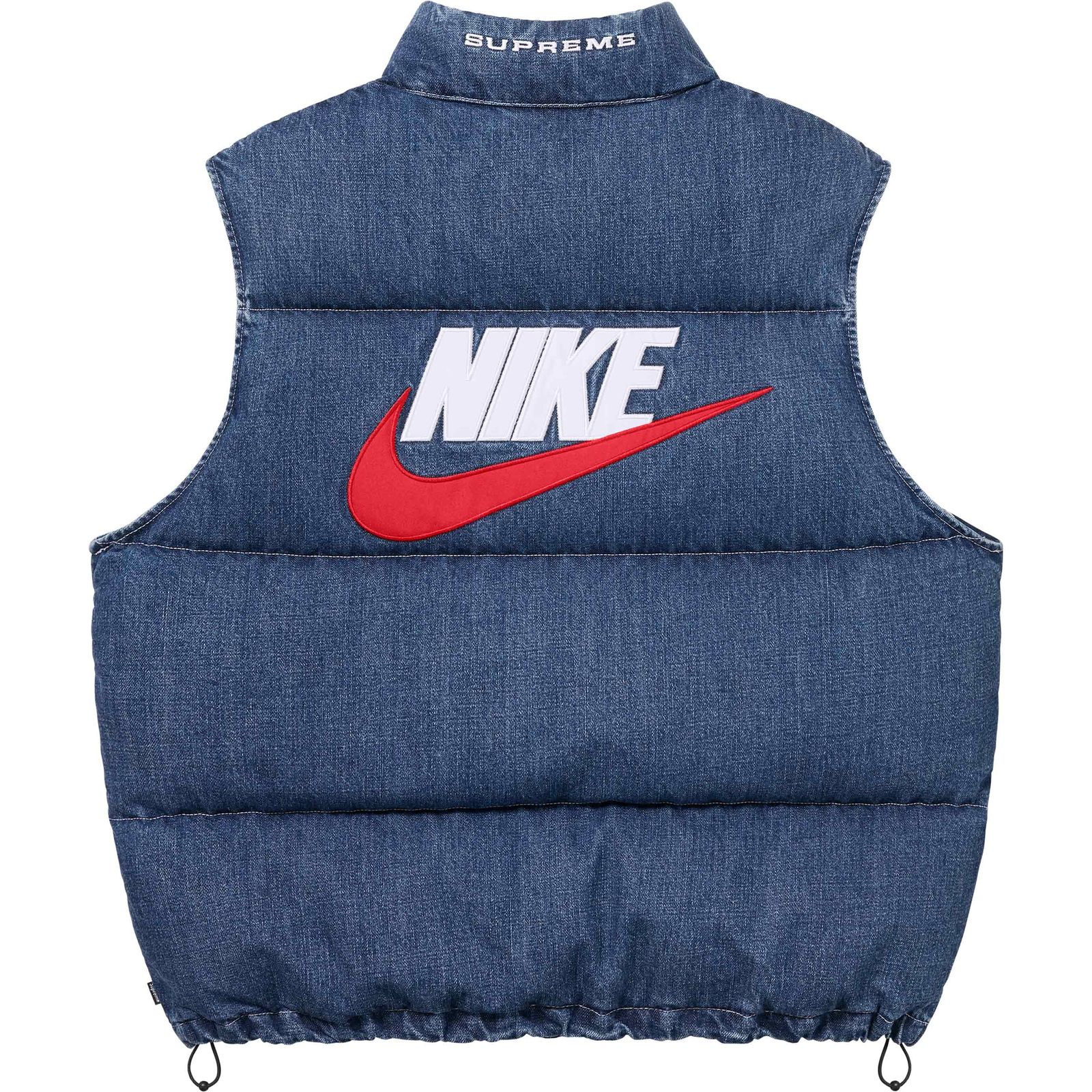 Supreme®/Nike® Denim Puffer Vest