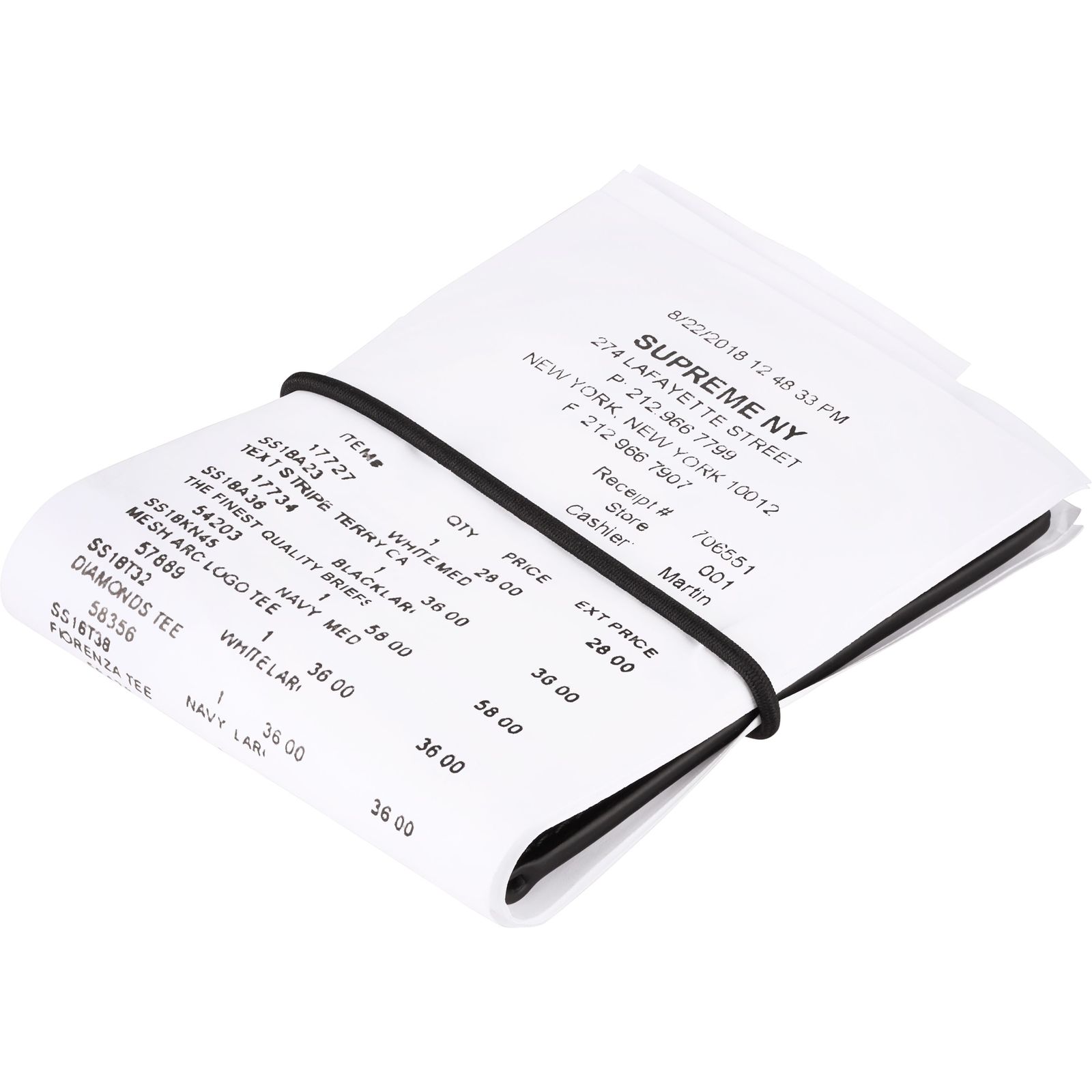 Supreme®/MM6 Maison Margiela Receipt Wallet