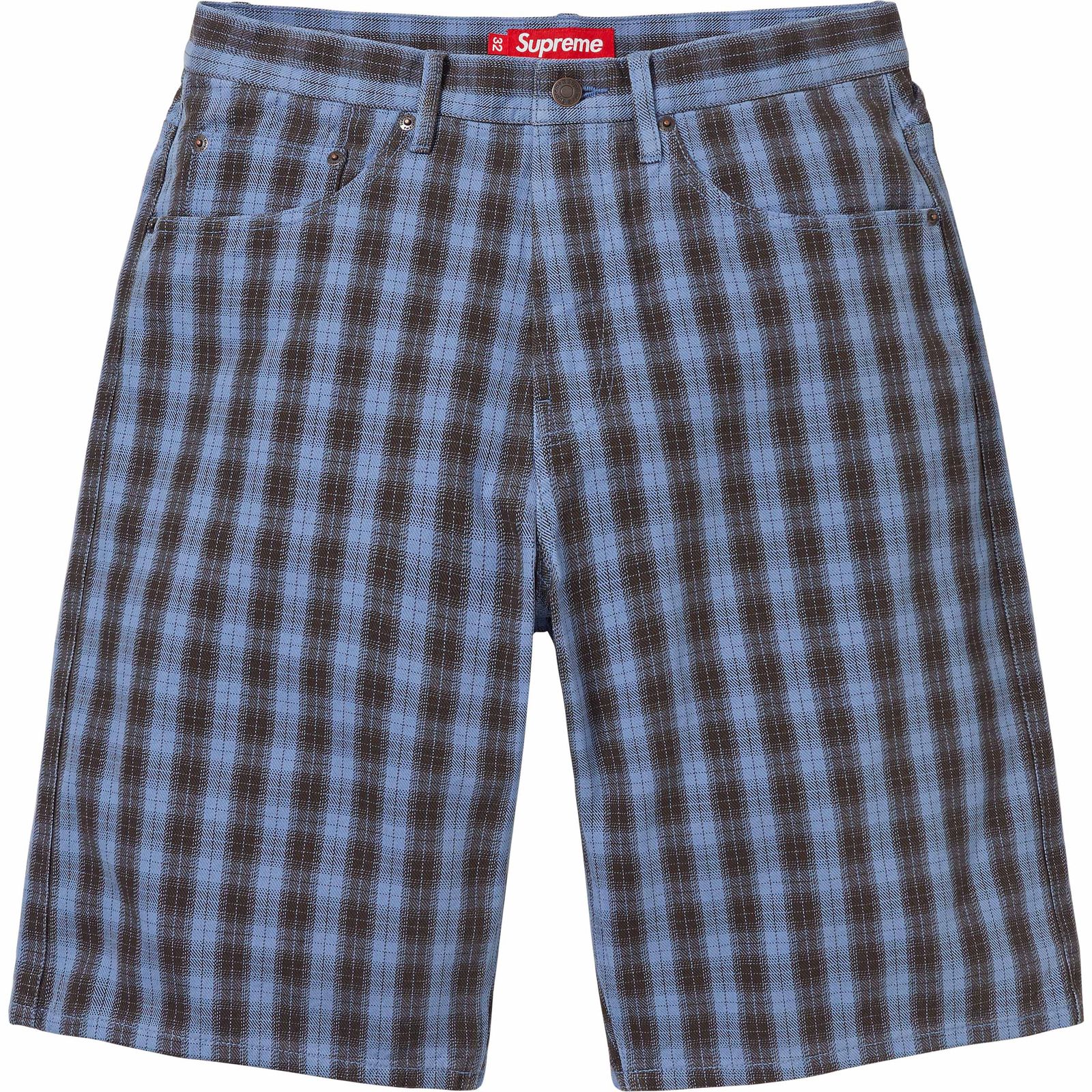 Plaid Baggy Short