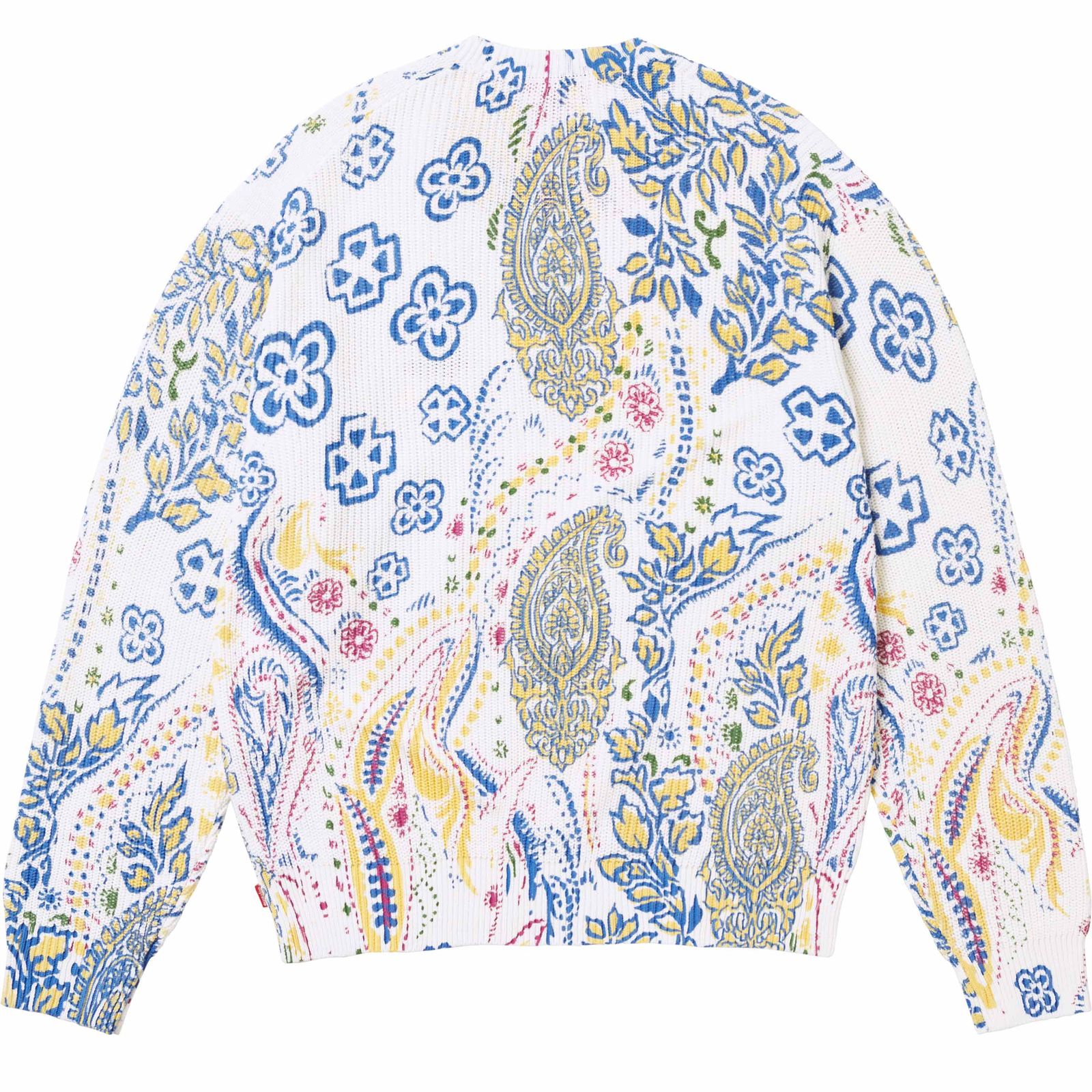 Printed Paisley Sweater