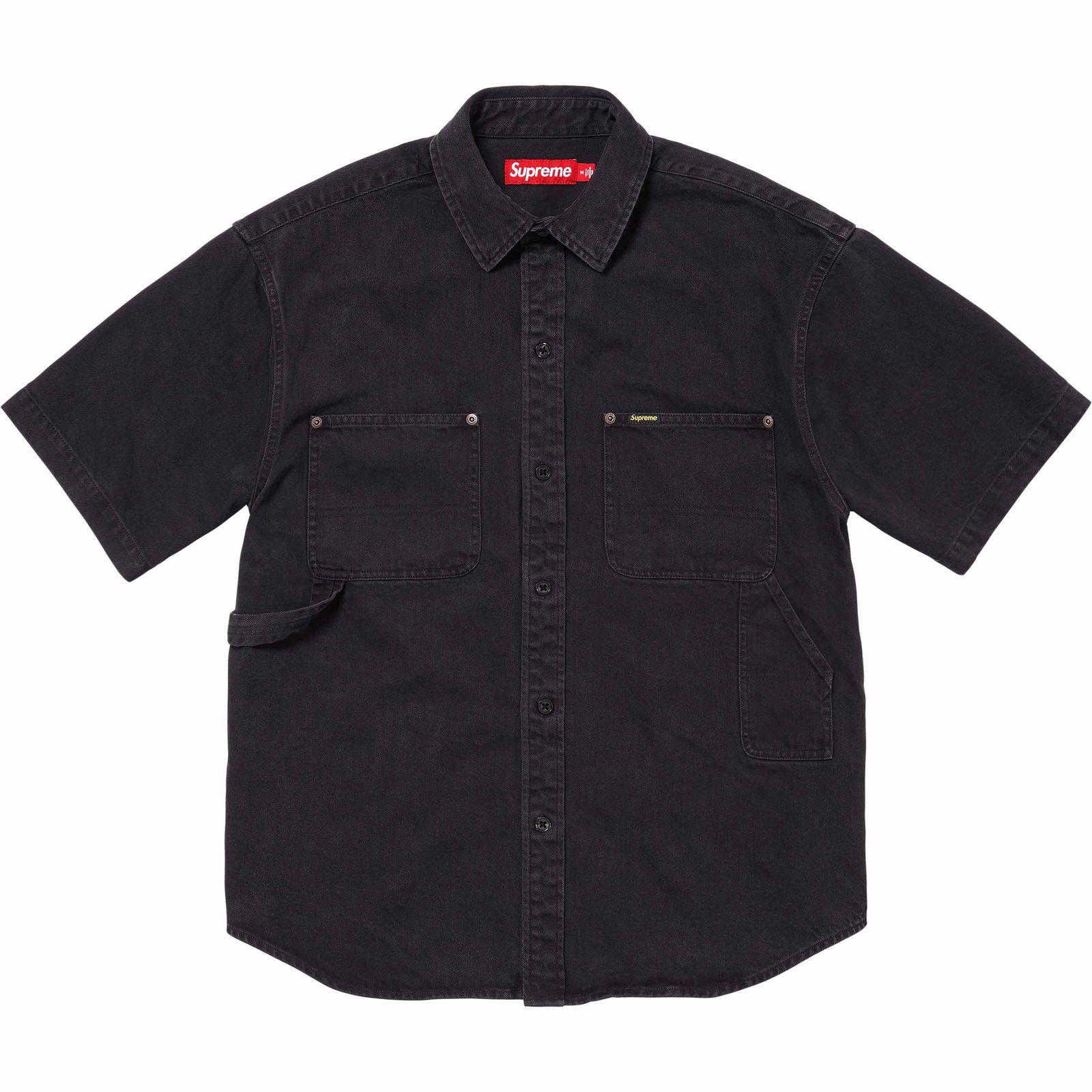 Loose Fit S/S Denim Painter Shirt