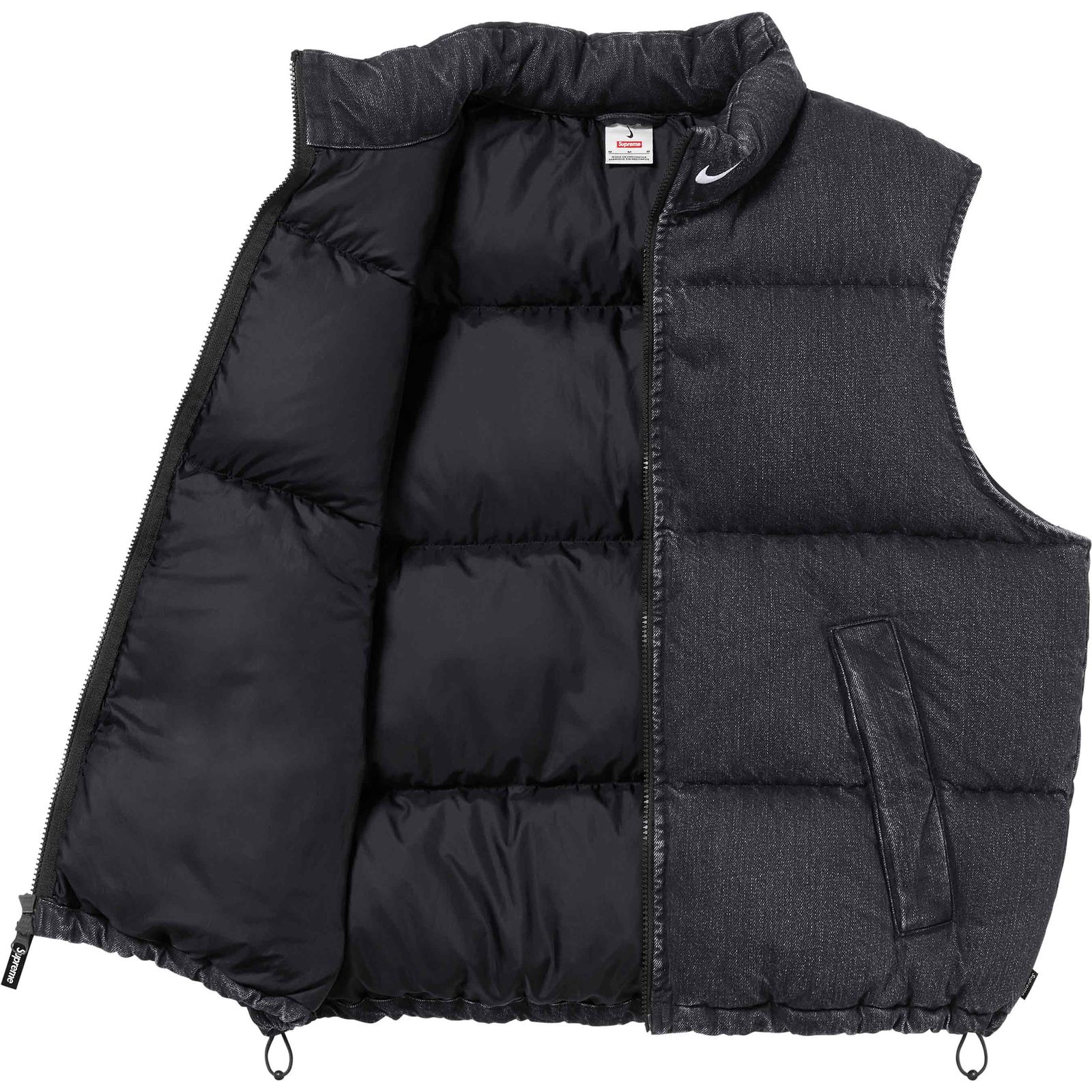 Supreme®/Nike® Denim Puffer Vest
