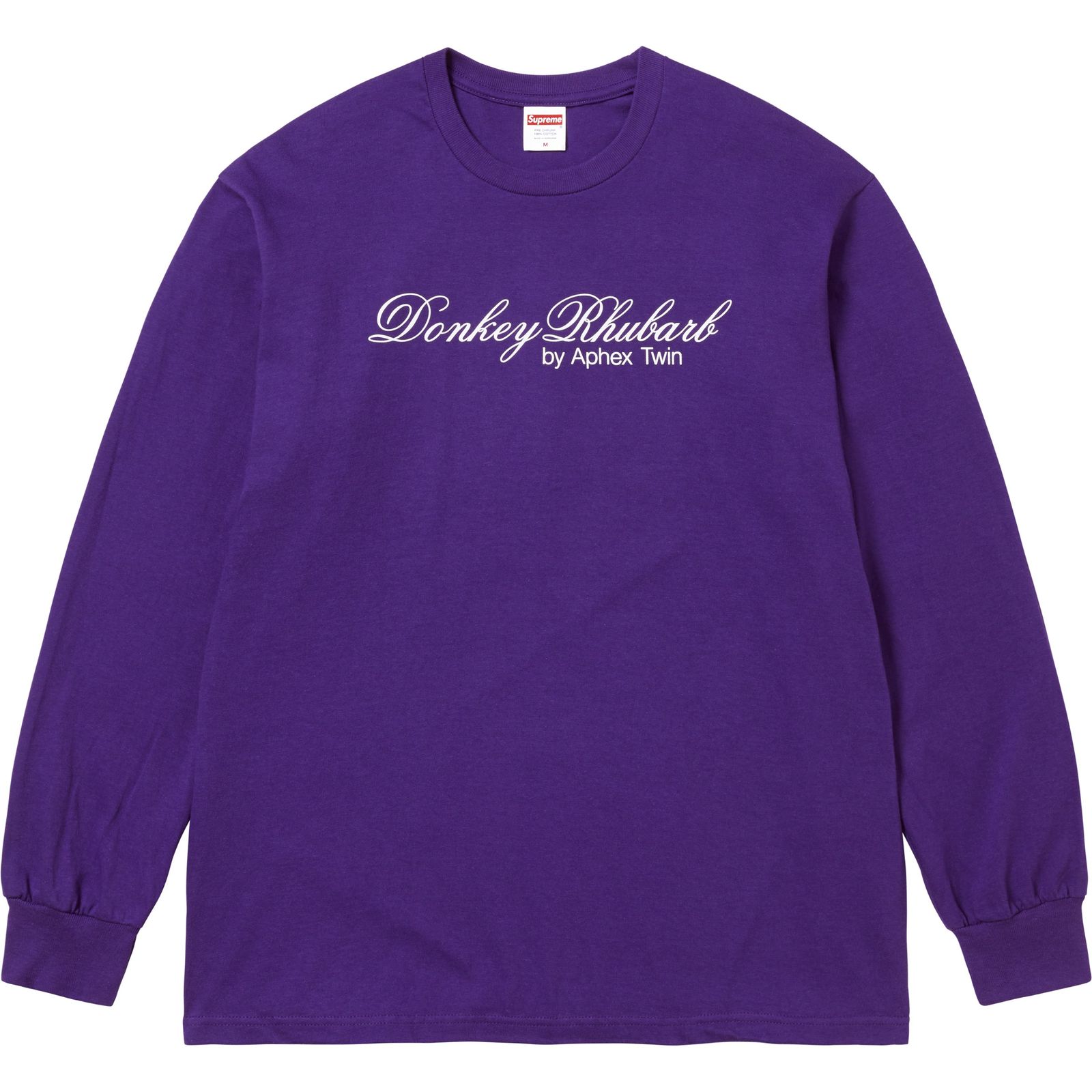 Supreme/Aphex Twin Donkey Rhubarb L/S Tee