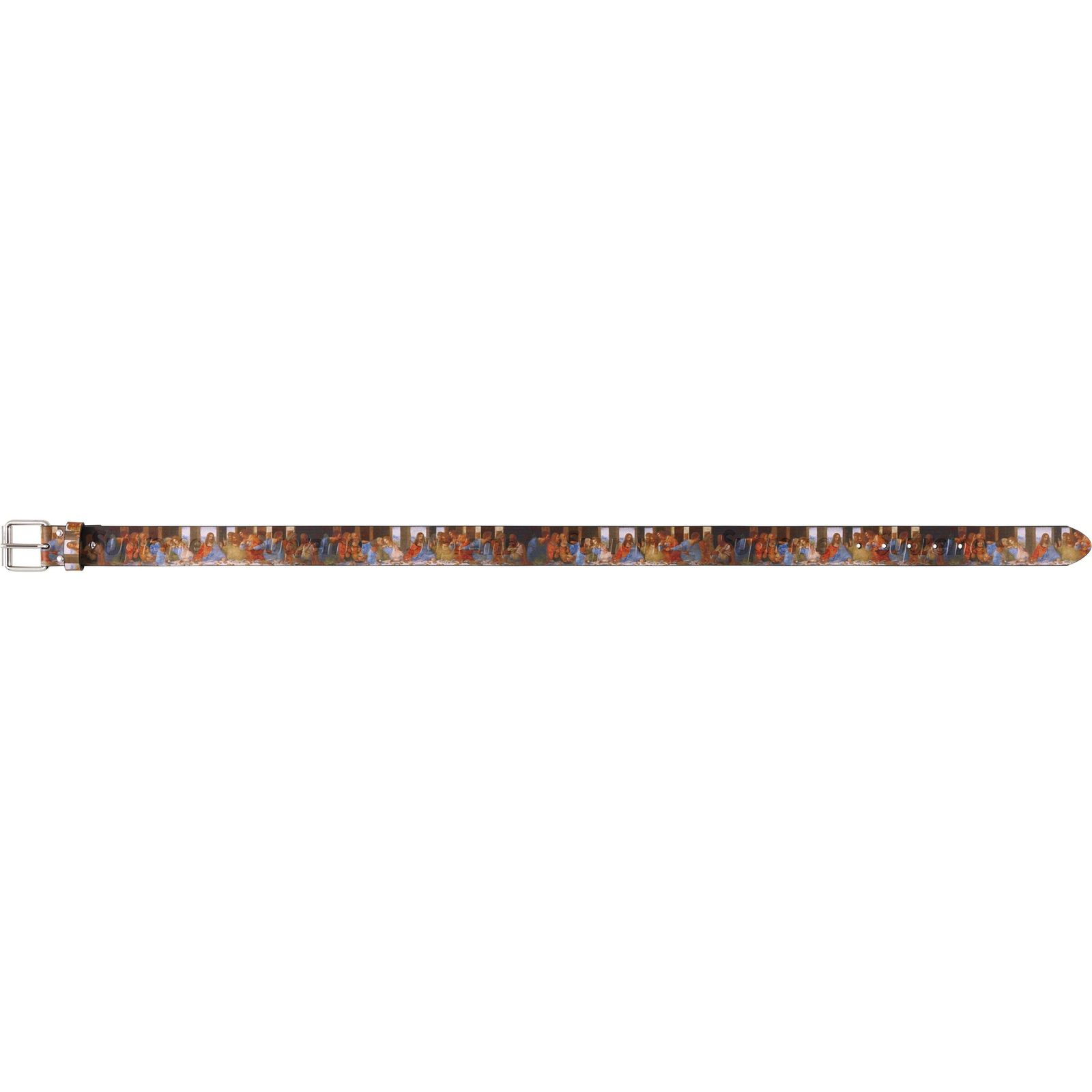 Last Supper Leather Belt