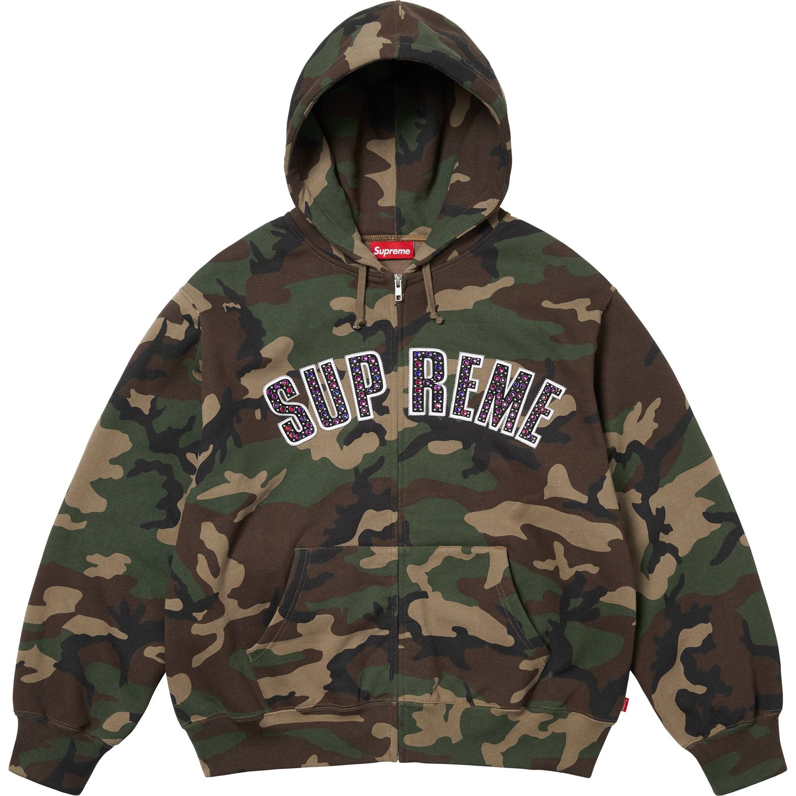 Supreme®/b.b. Simon® Zip Up Hooded Sweatshirt