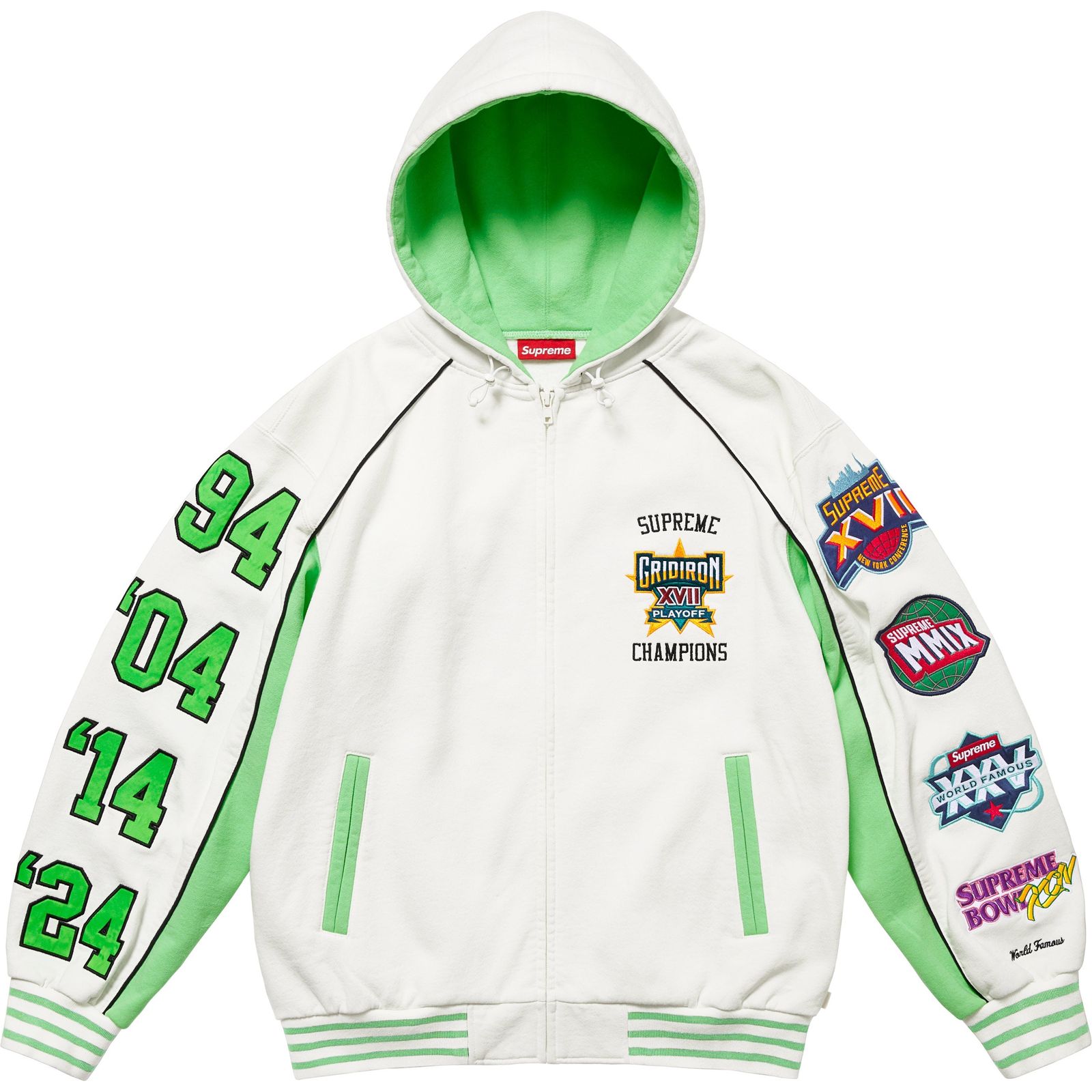 Playoffs Zip Up Hooded Sweatshirt