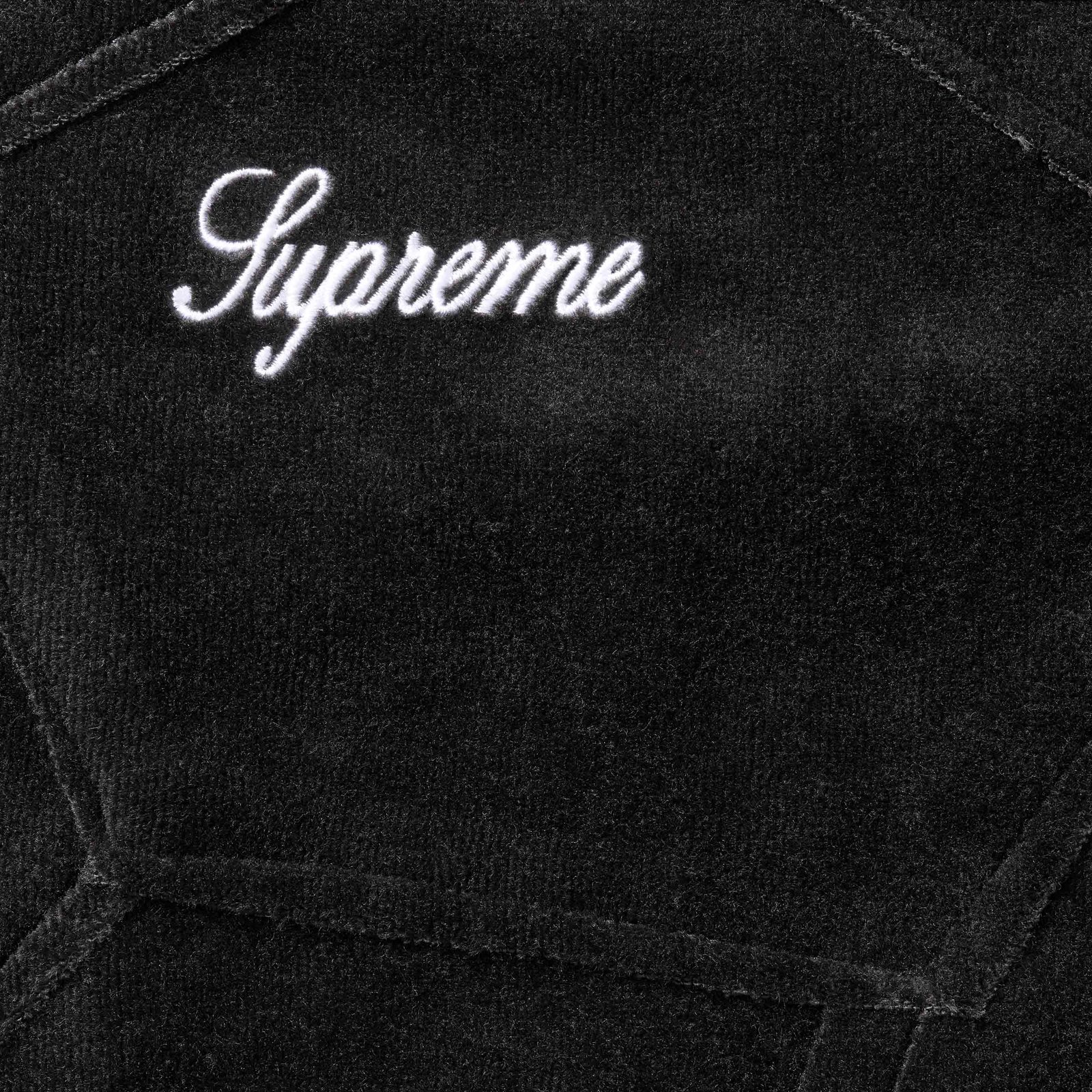Patchwork Velour Track Jacket
