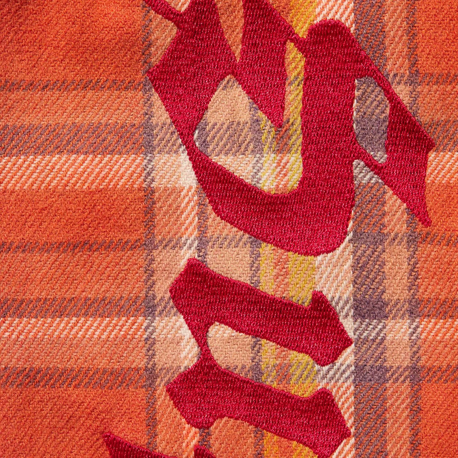 Old English Plaid Flannel Shirt