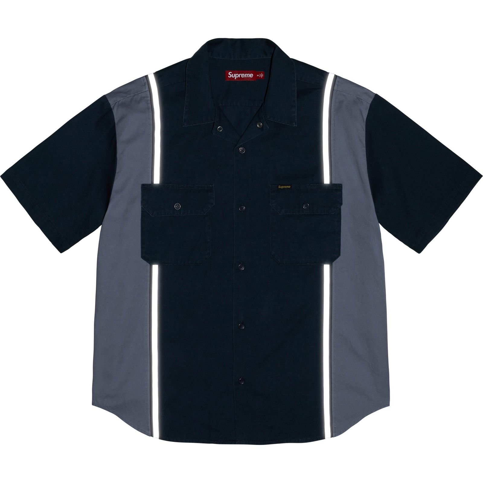 Reflective Stripe S/S Work Shirt