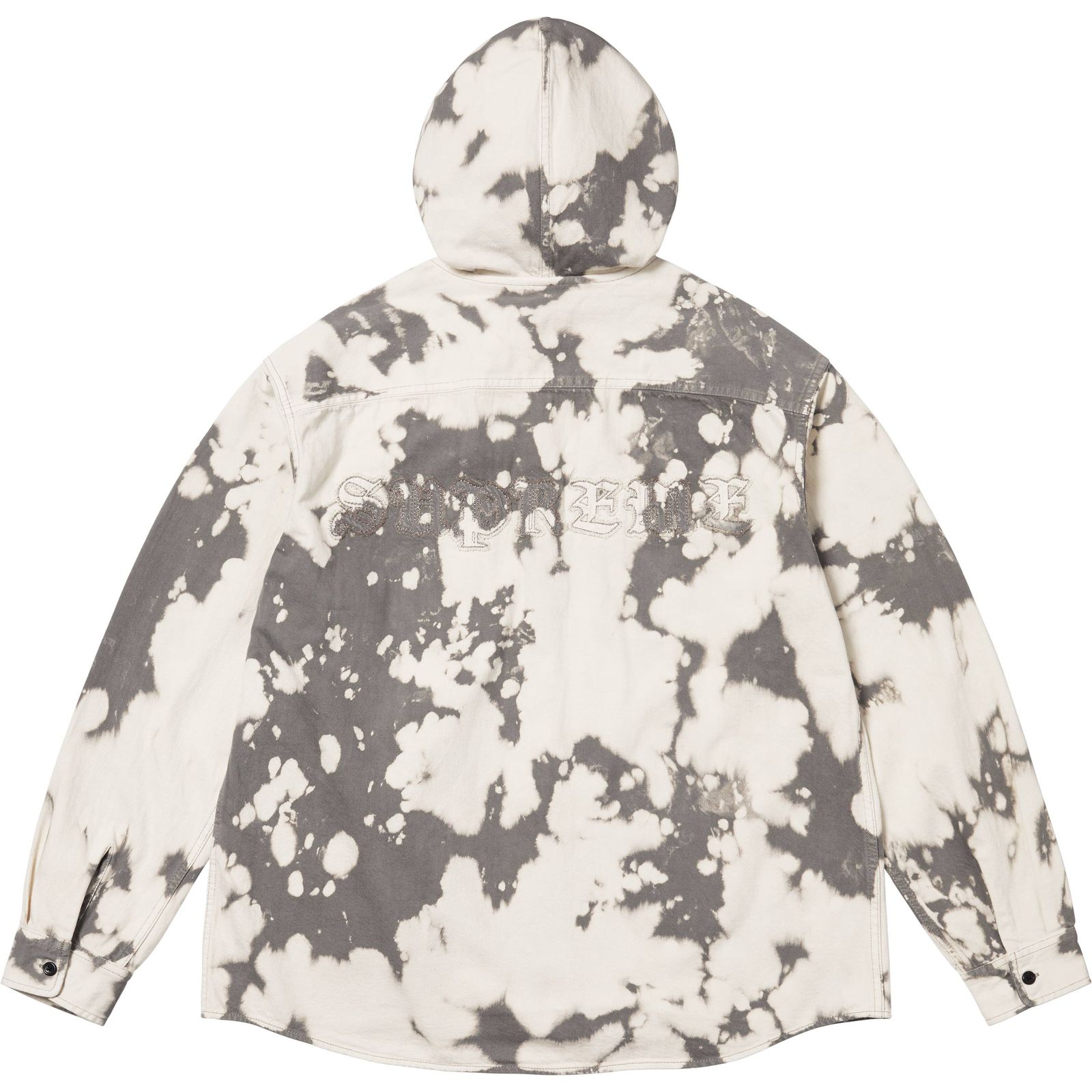 Hooded Denim Shirt