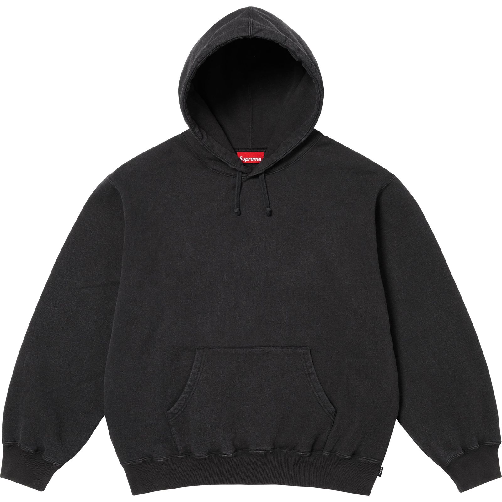 Frayed Hooded Sweatshirt