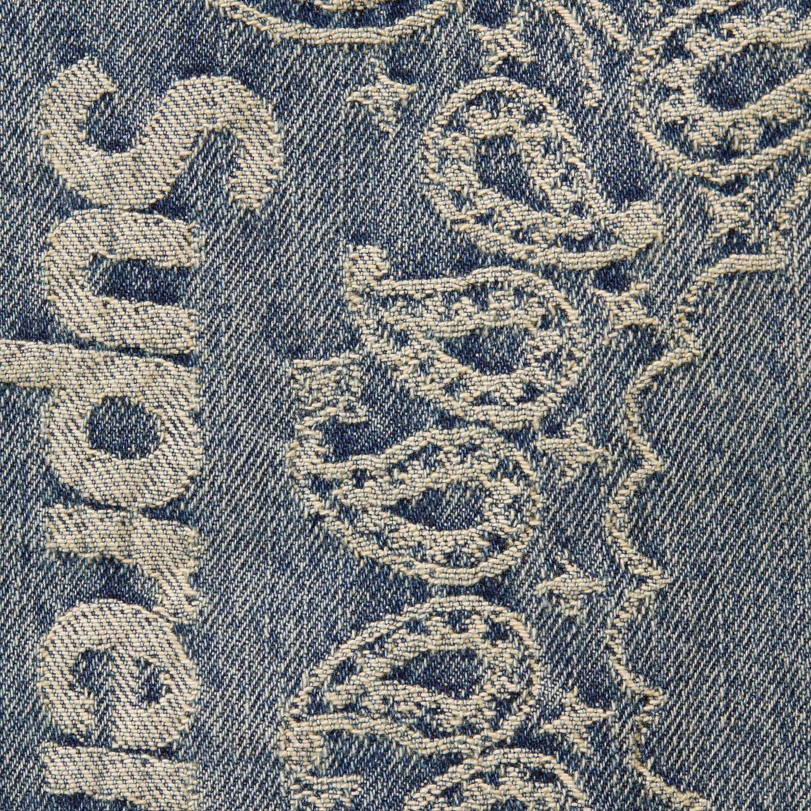 Bandana Jacquard Baggy Jean
