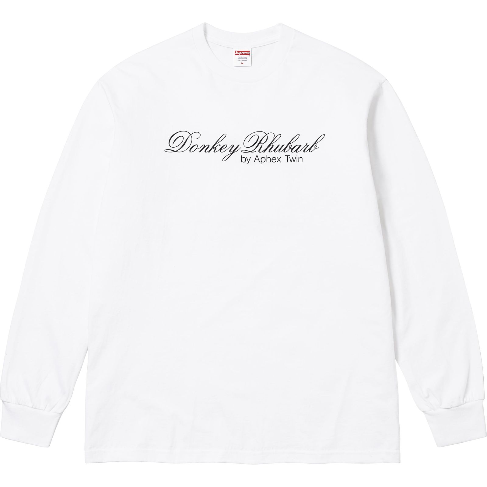 Supreme/Aphex Twin Donkey Rhubarb L/S Tee
