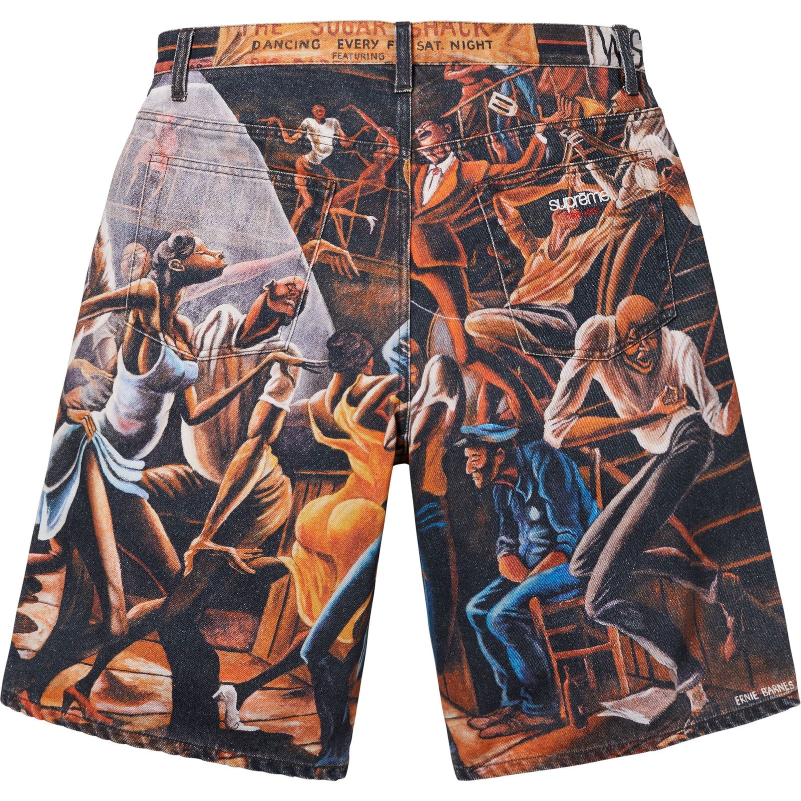 Supreme/Ernie Barnes Baggy Denim Short
