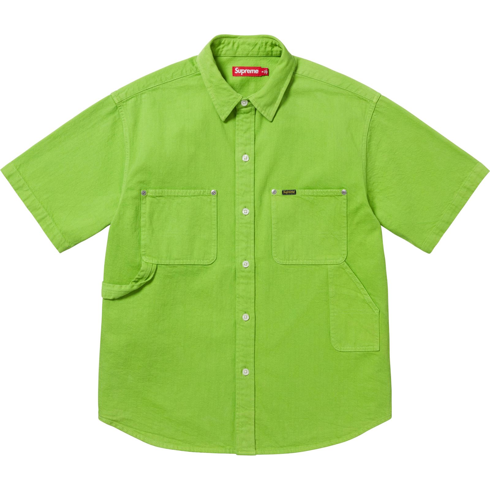 Loose Fit S/S Denim Painter Shirt