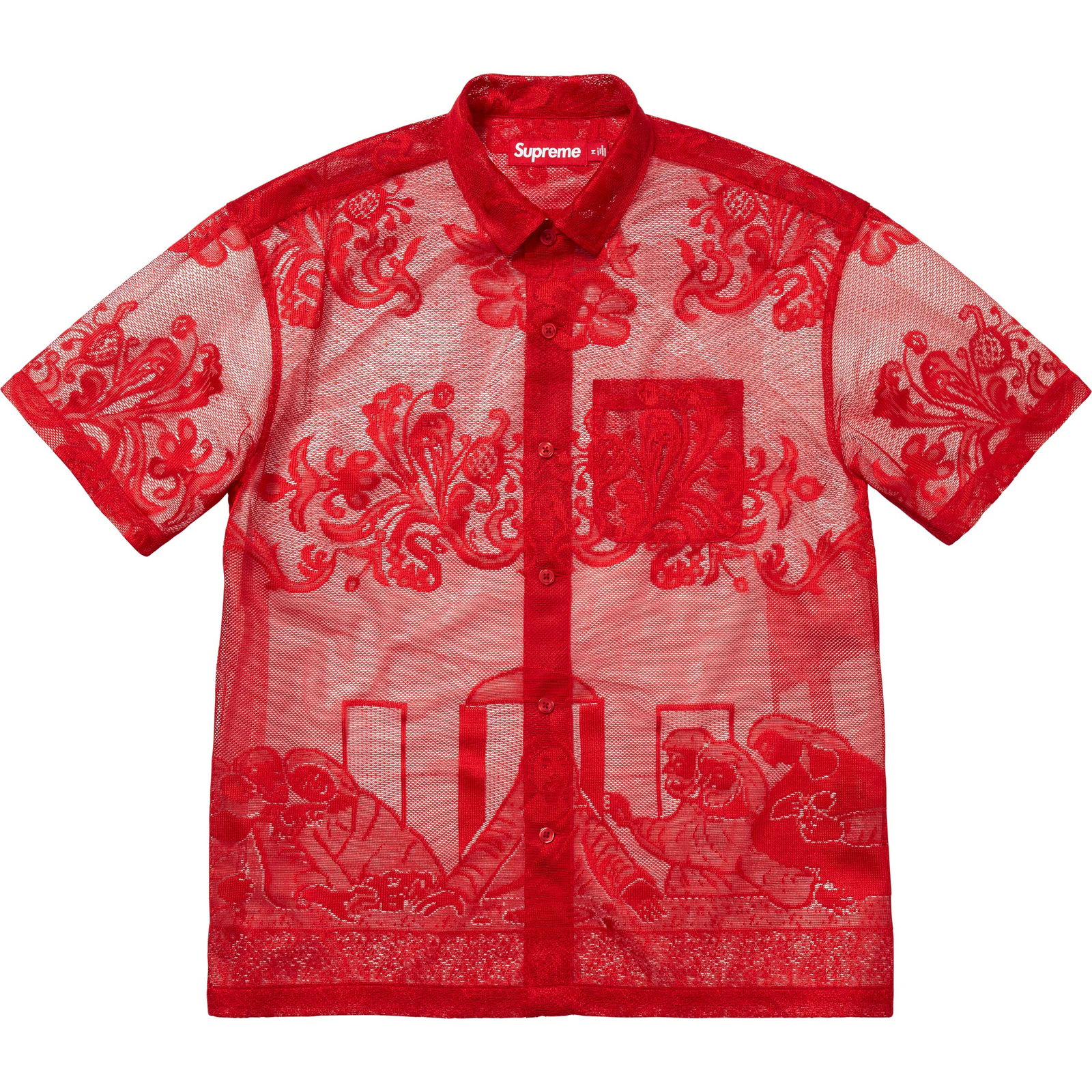 Last Supper Lace S/S Shirt