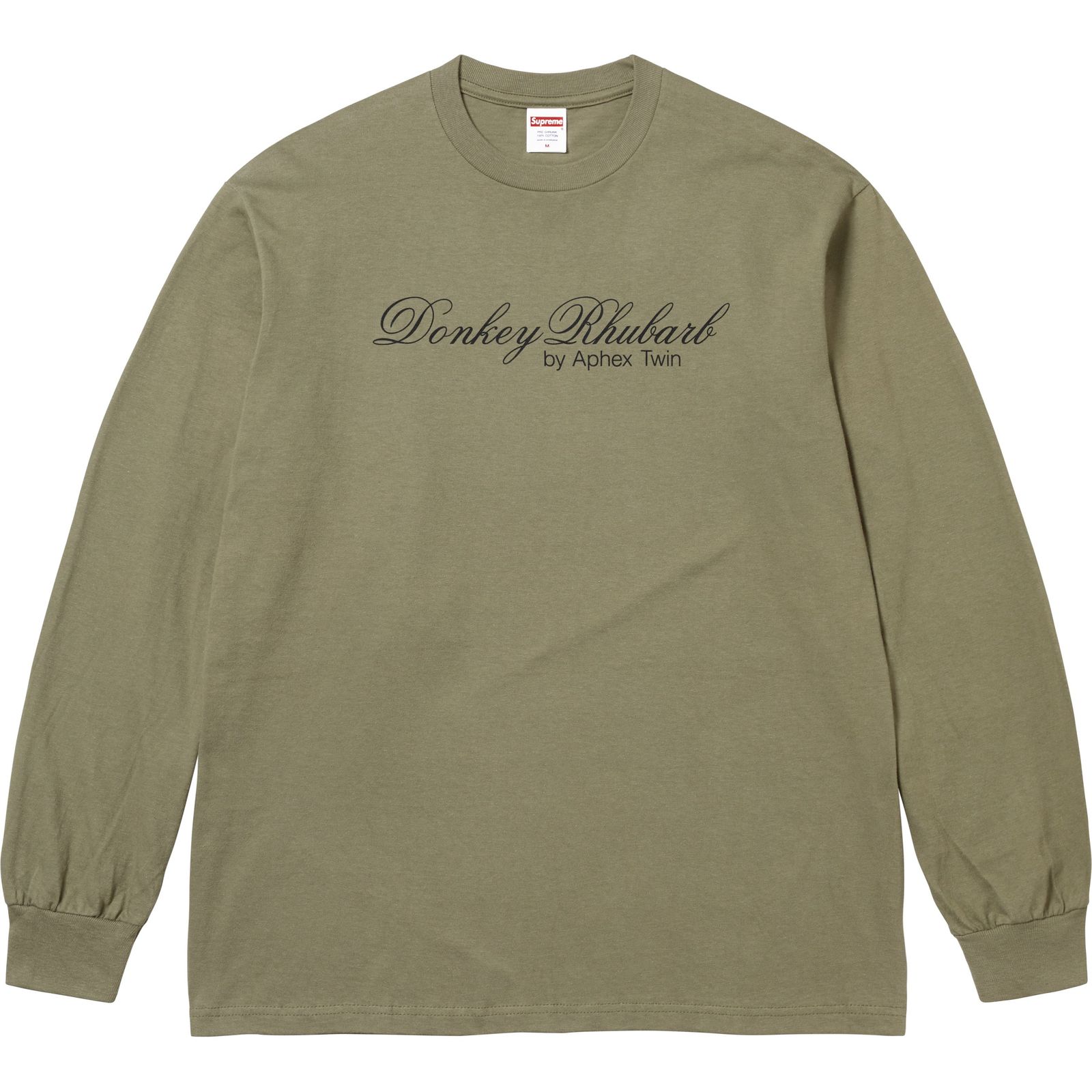 Supreme/Aphex Twin Donkey Rhubarb L/S Tee