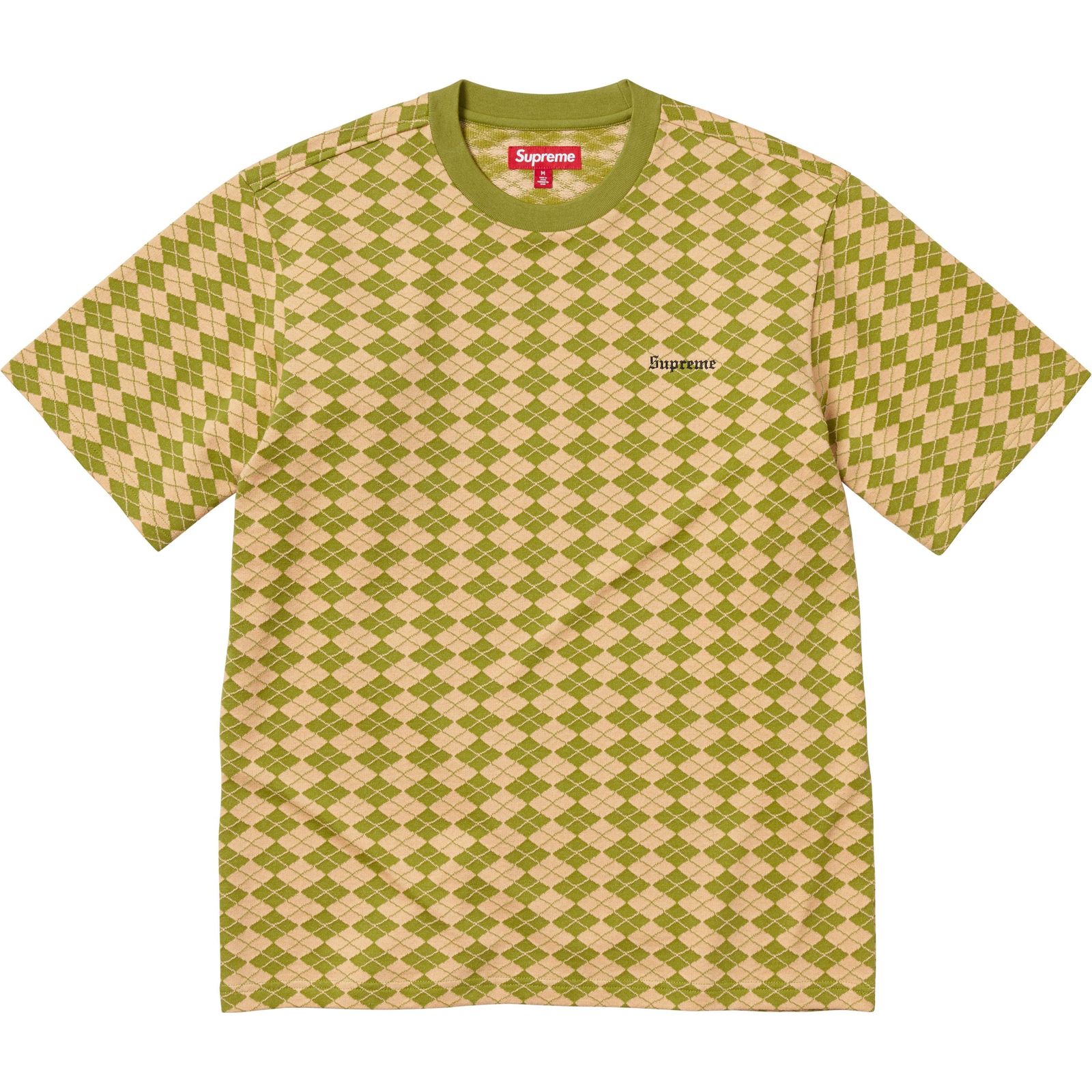 Diamond Jacquard S/S Top