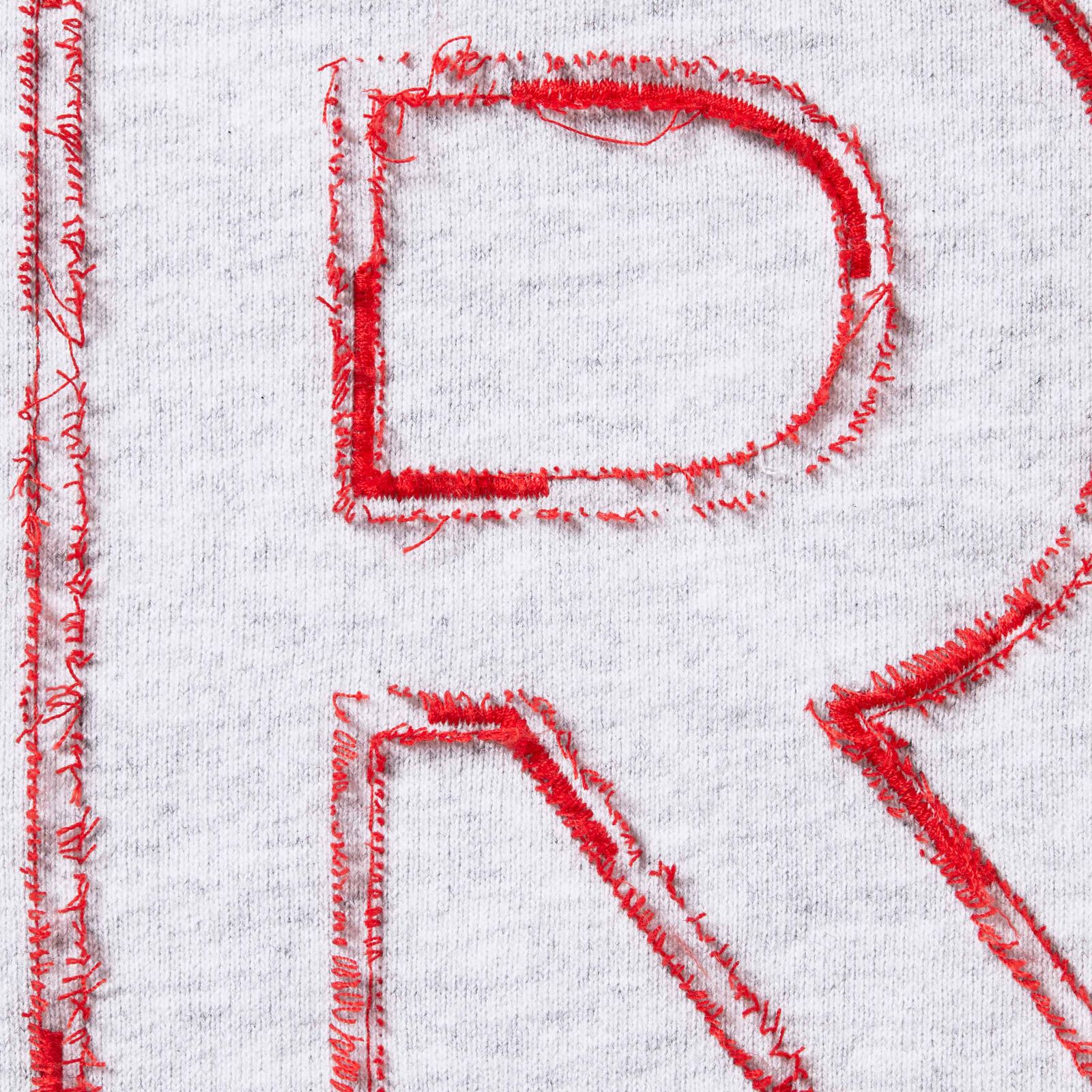 Frayed Hooded Sweatshirt